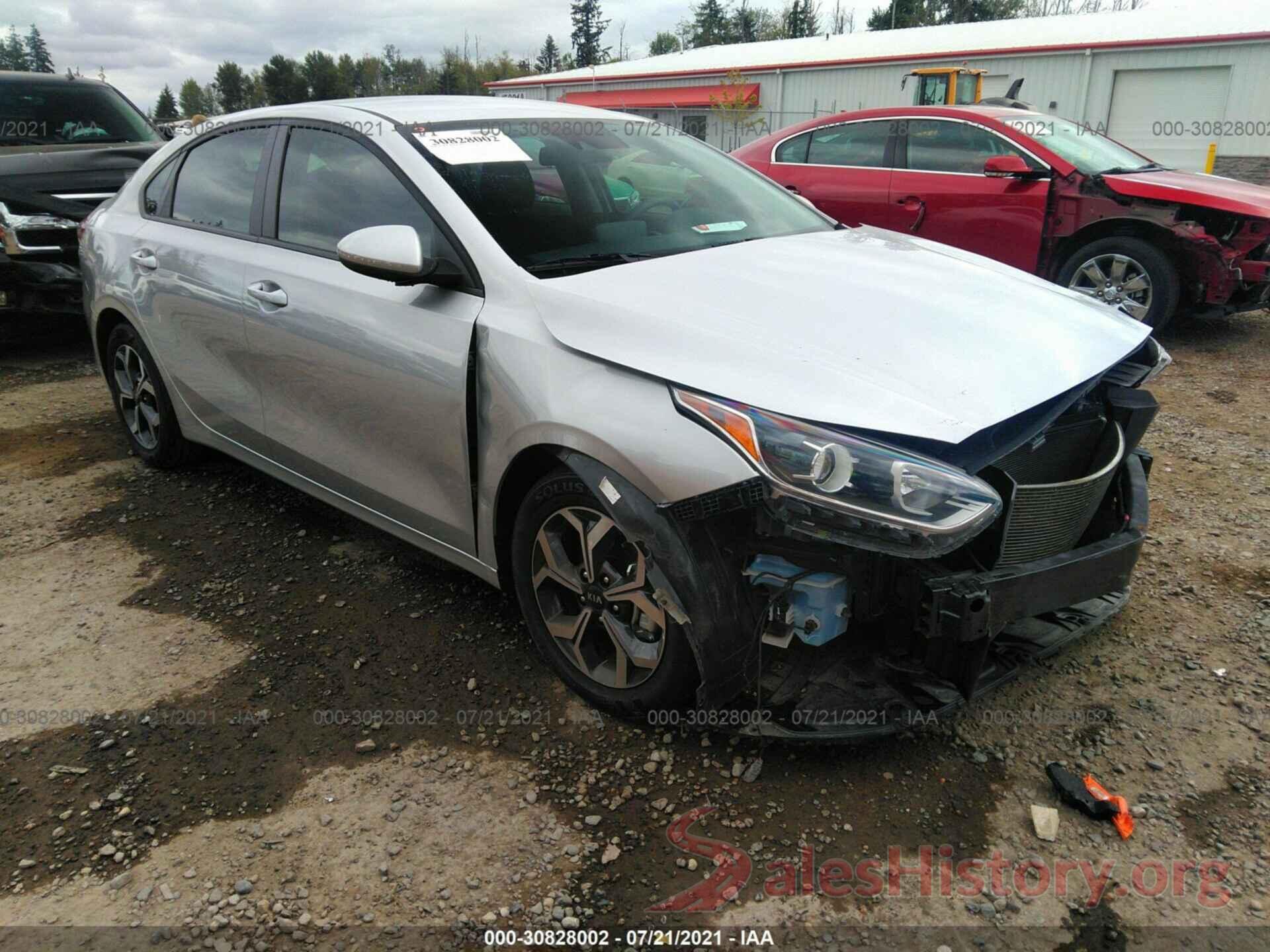 3KPF24AD2LE174886 2020 KIA FORTE