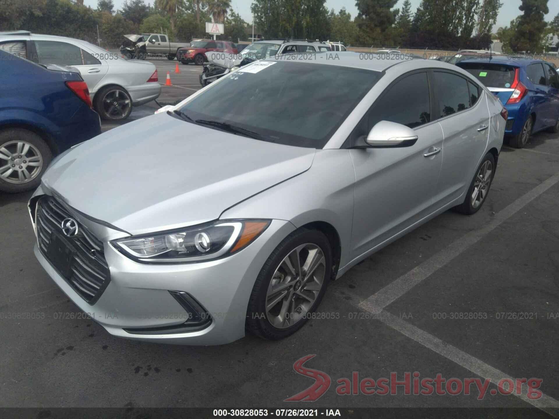 5NPD84LF2HH057381 2017 HYUNDAI ELANTRA