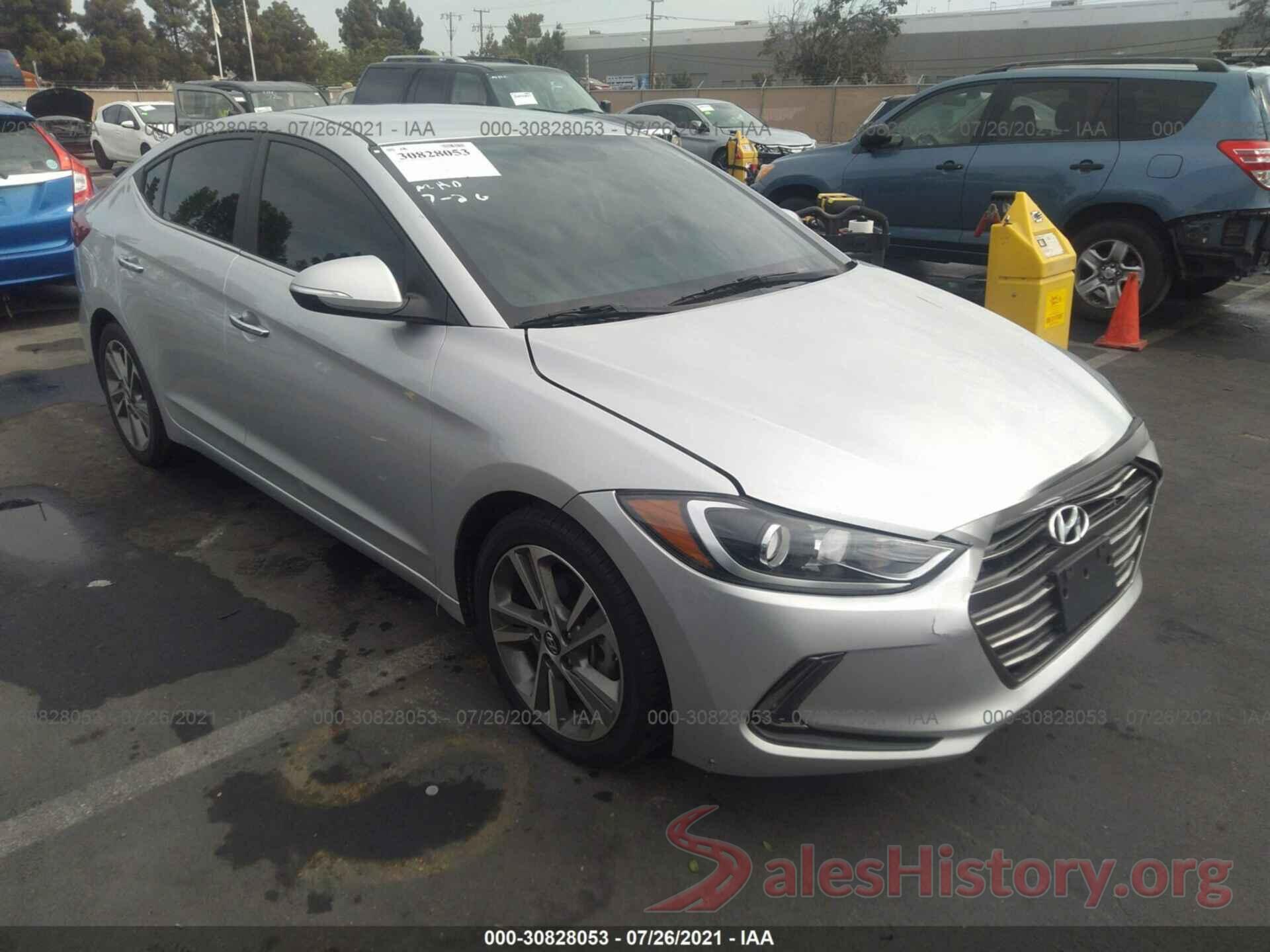 5NPD84LF2HH057381 2017 HYUNDAI ELANTRA