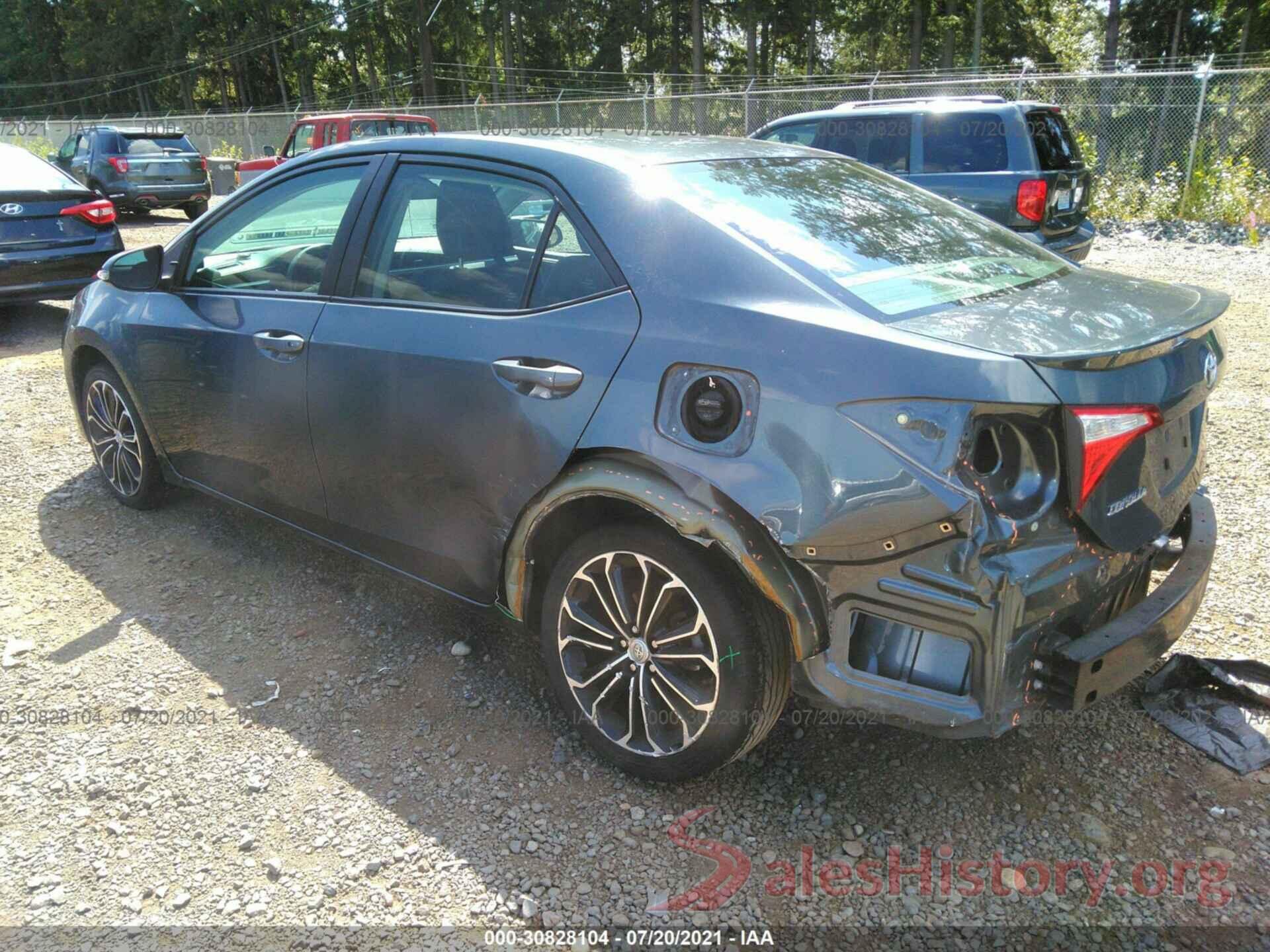 2T1BURHE3GC626823 2016 TOYOTA COROLLA