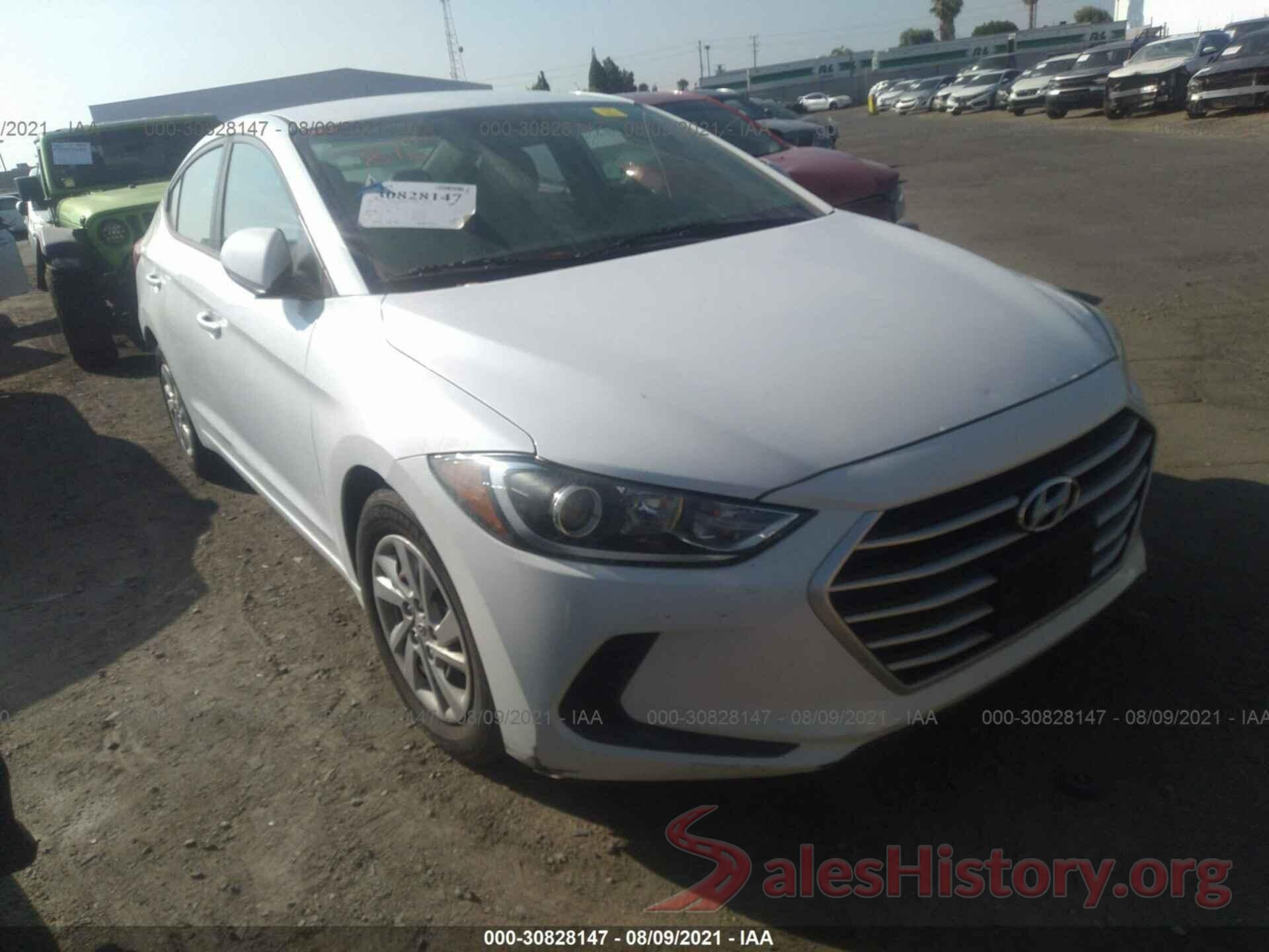 5NPD74LF0HH164514 2017 HYUNDAI ELANTRA