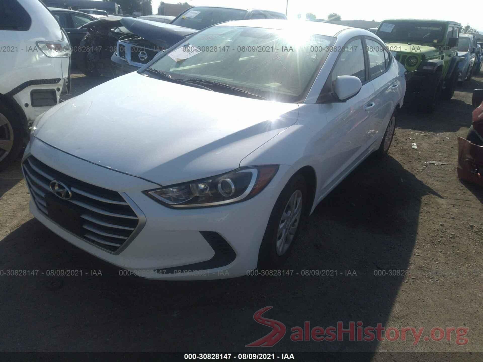 5NPD74LF0HH164514 2017 HYUNDAI ELANTRA