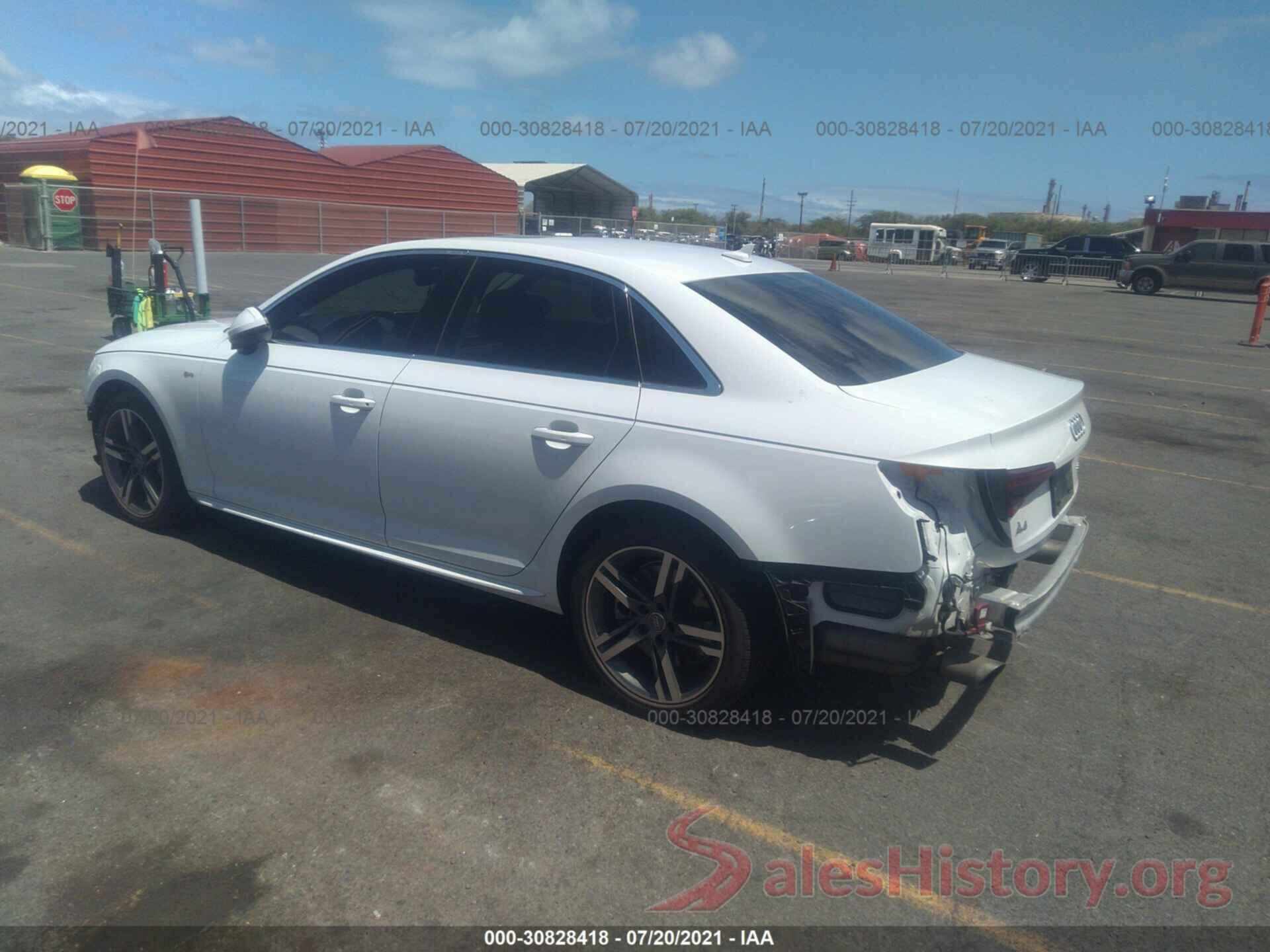 WAUENAF48JN017864 2018 AUDI A4