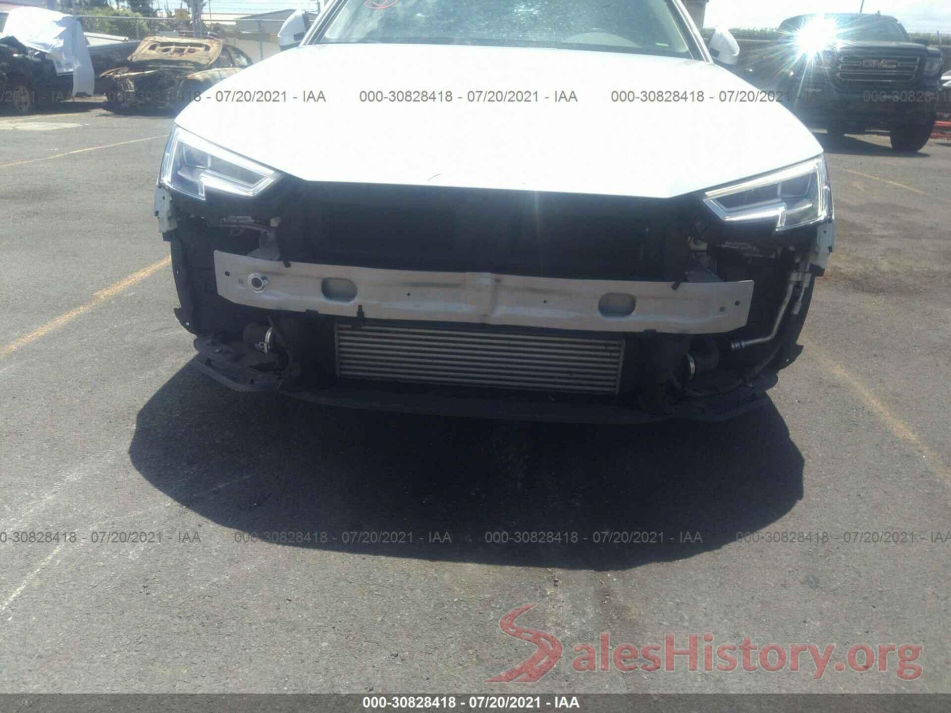 WAUENAF48JN017864 2018 AUDI A4