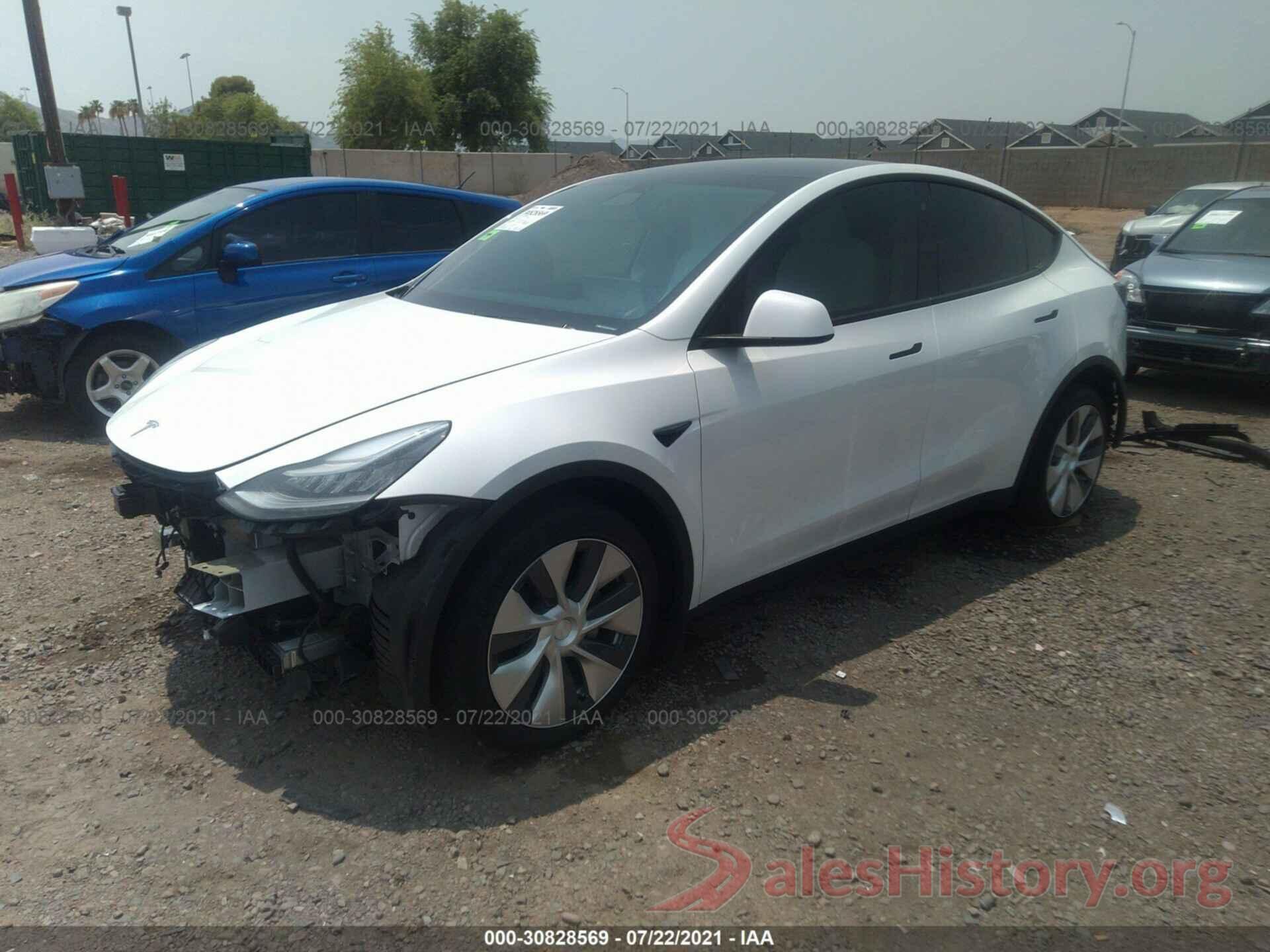 5YJYGDEE6LF020916 2020 TESLA MODEL Y