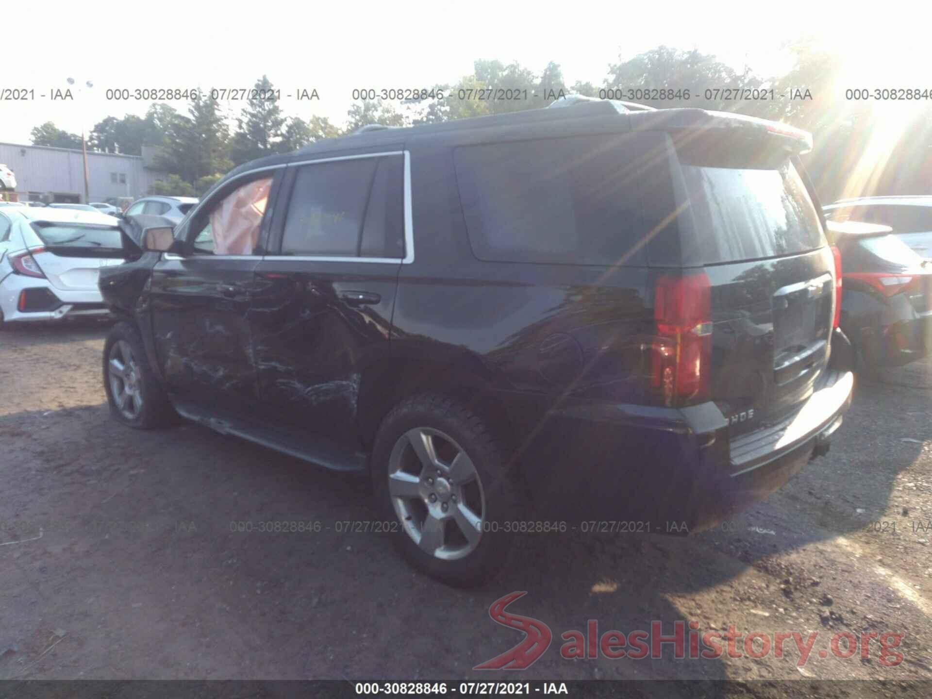 1GNSKBKC8HR343398 2017 CHEVROLET TAHOE