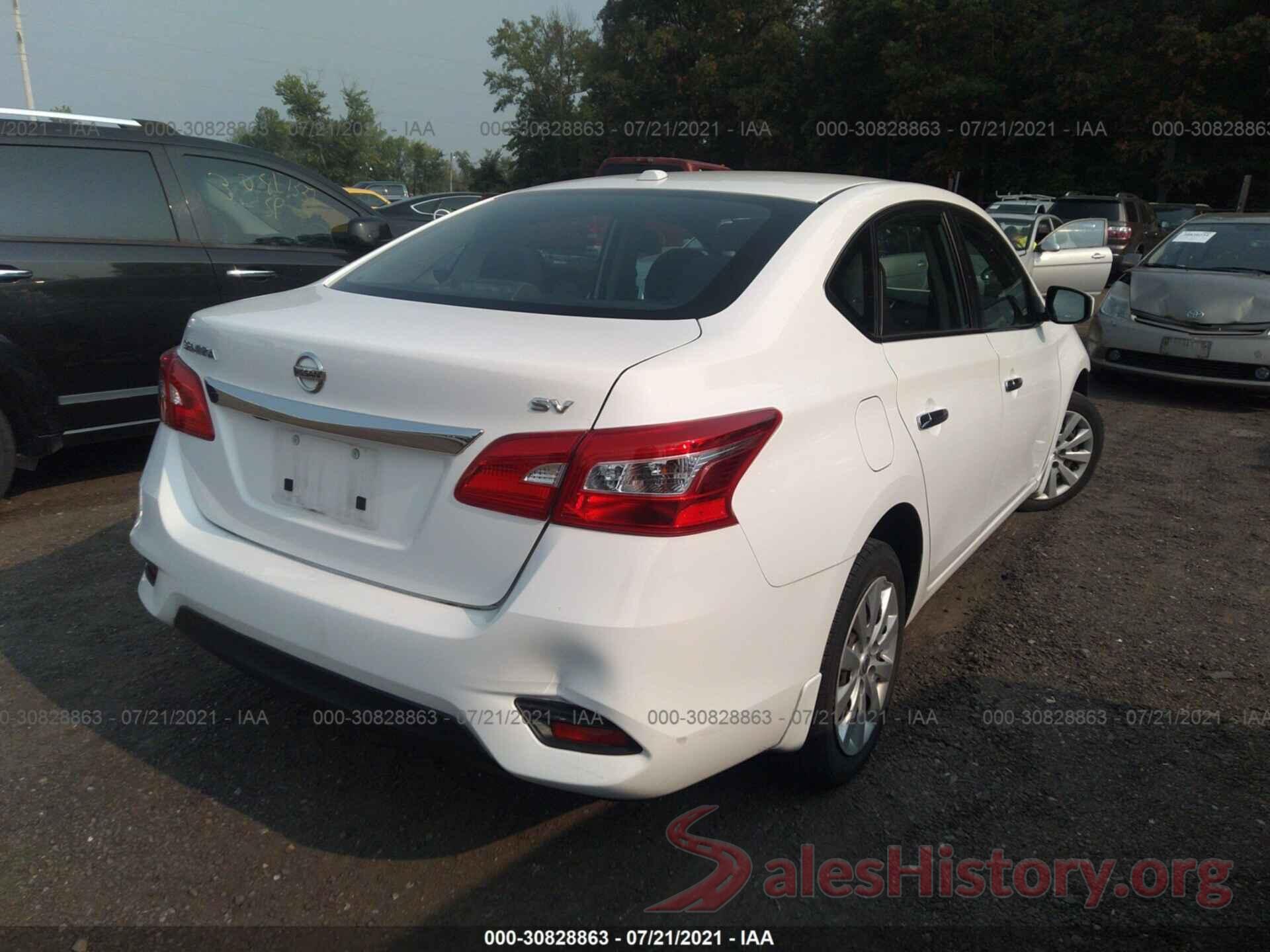 3N1AB7AP5GY220983 2016 NISSAN SENTRA