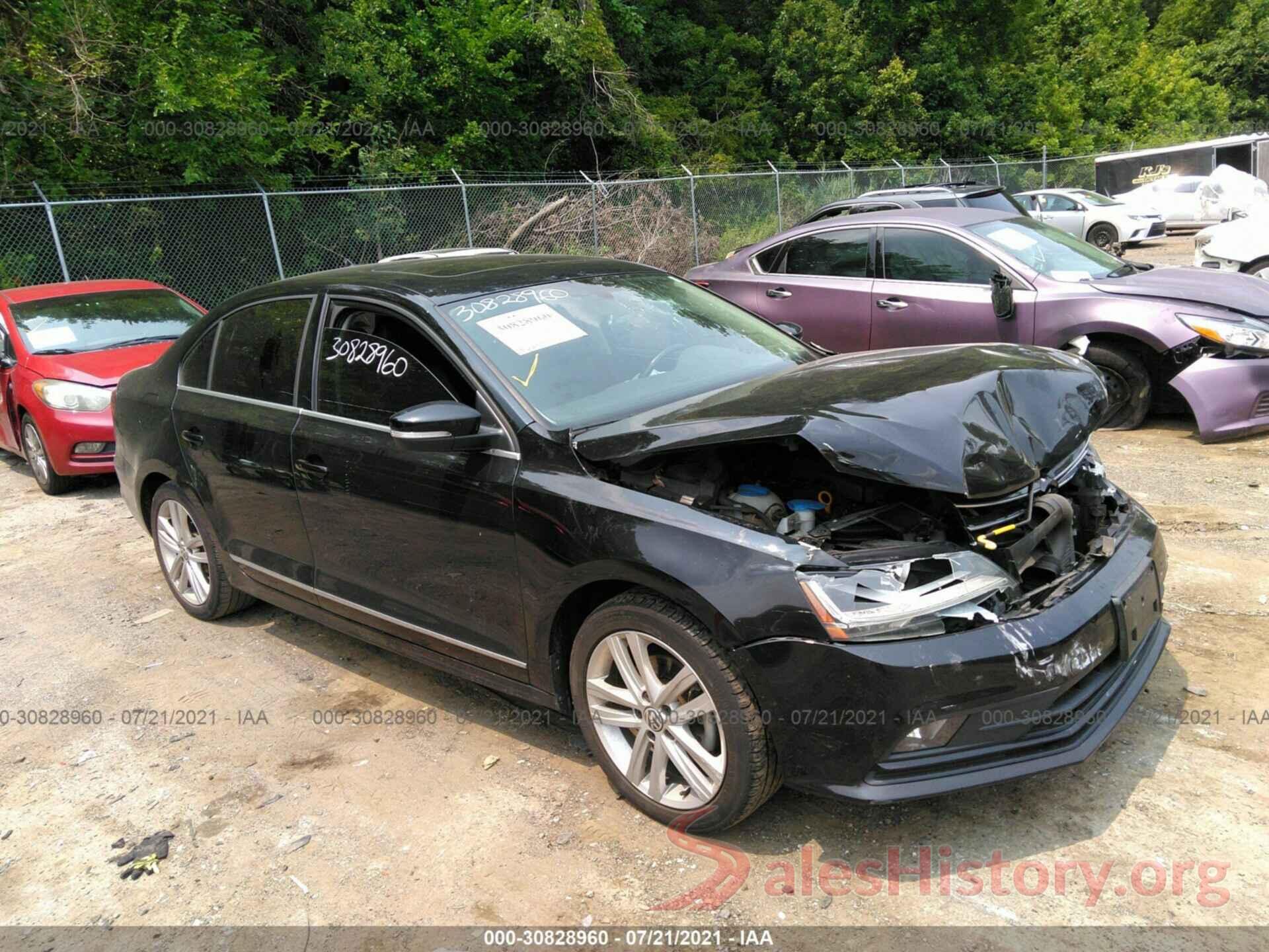 3VWL17AJ7HM236595 2017 VOLKSWAGEN JETTA