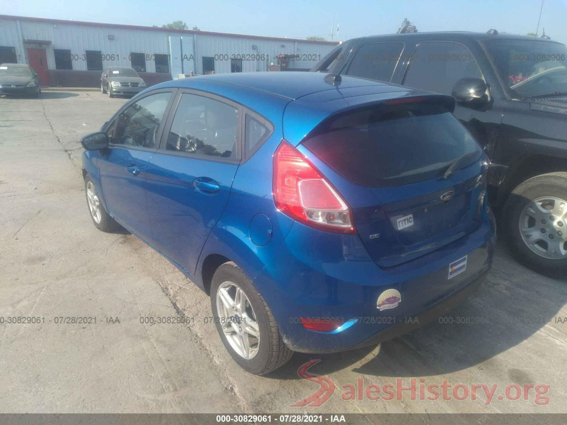 3FADP4EJ6KM102222 2019 FORD FIESTA