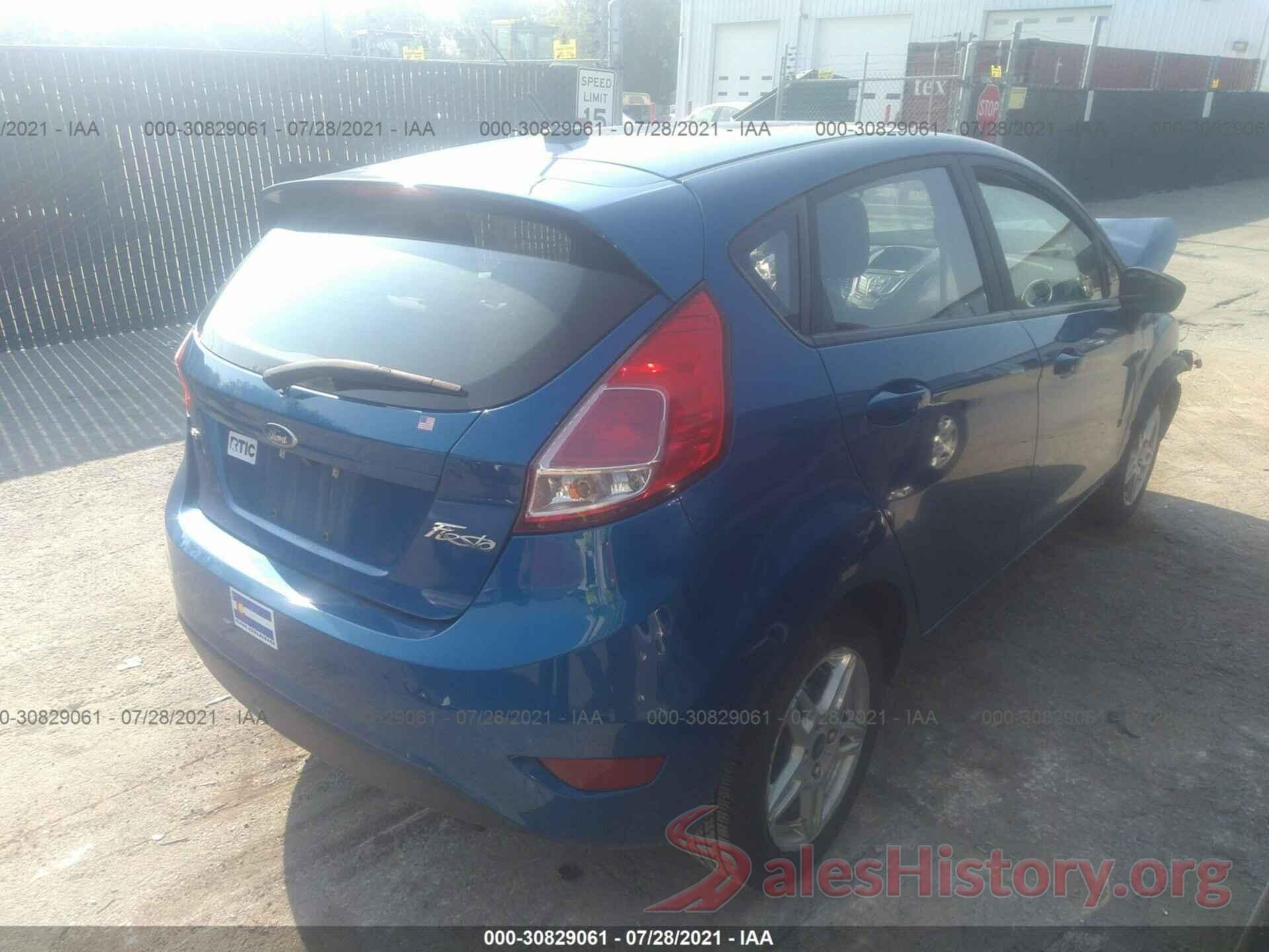 3FADP4EJ6KM102222 2019 FORD FIESTA