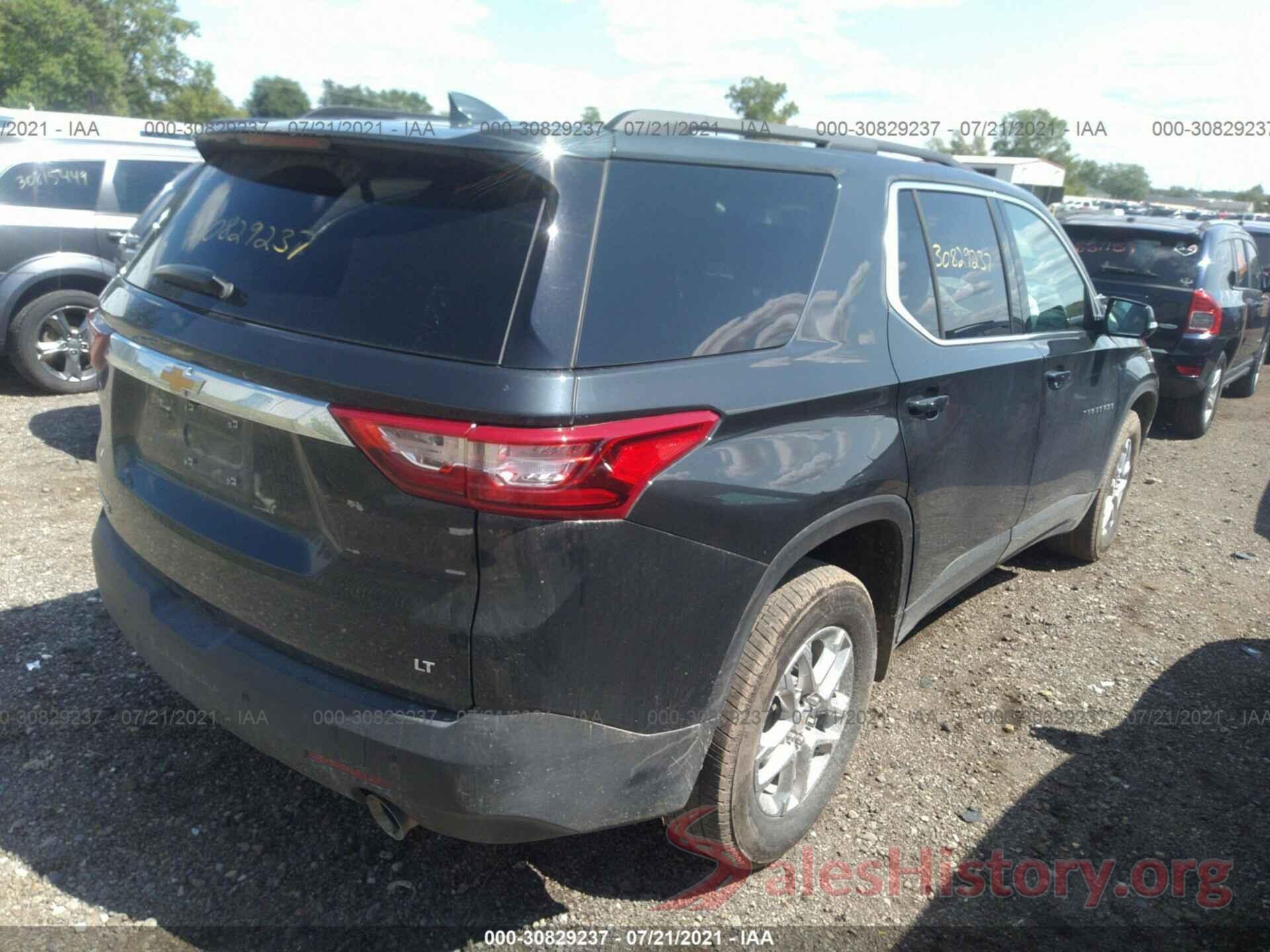 1GNERGKW2LJ247435 2020 CHEVROLET TRAVERSE