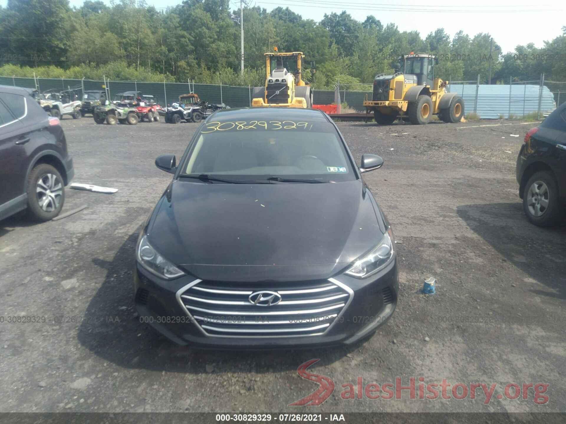 5NPD84LF1HH122530 2017 HYUNDAI ELANTRA