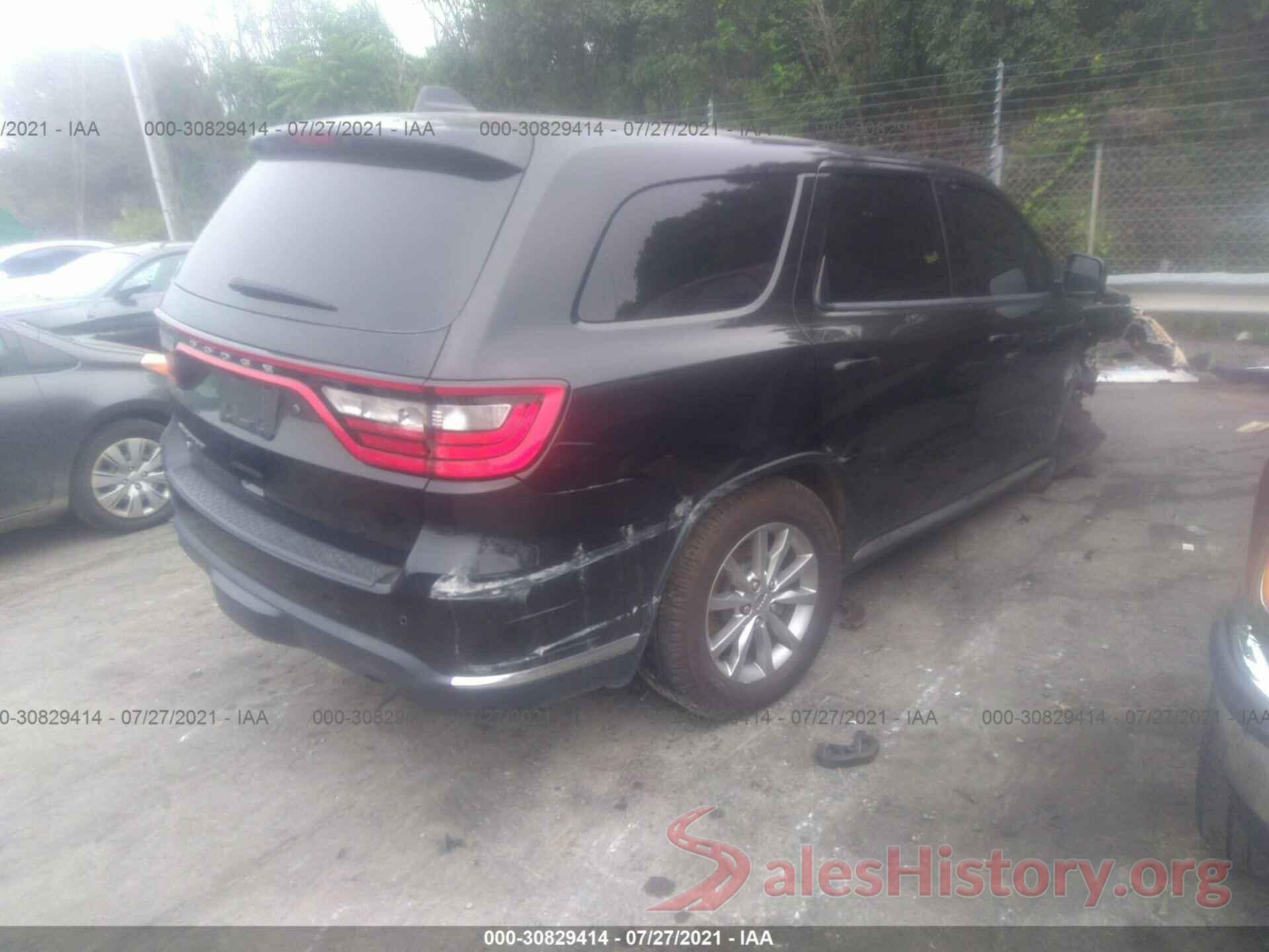 1C4SDJFT5LC214859 2020 DODGE DURANGO