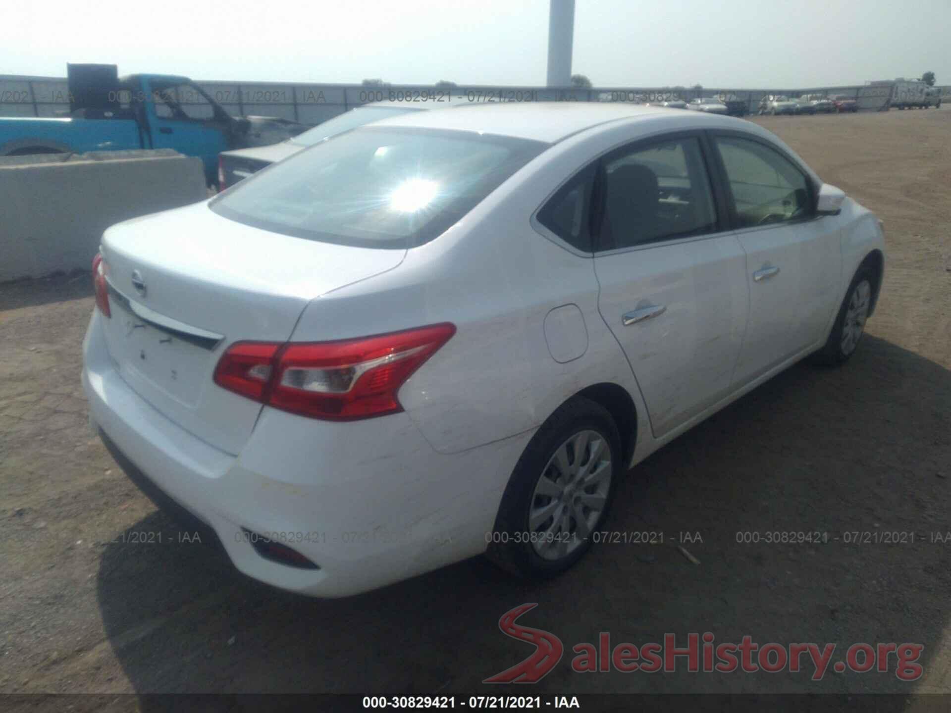 3N1AB7AP8GY275573 2016 NISSAN SENTRA