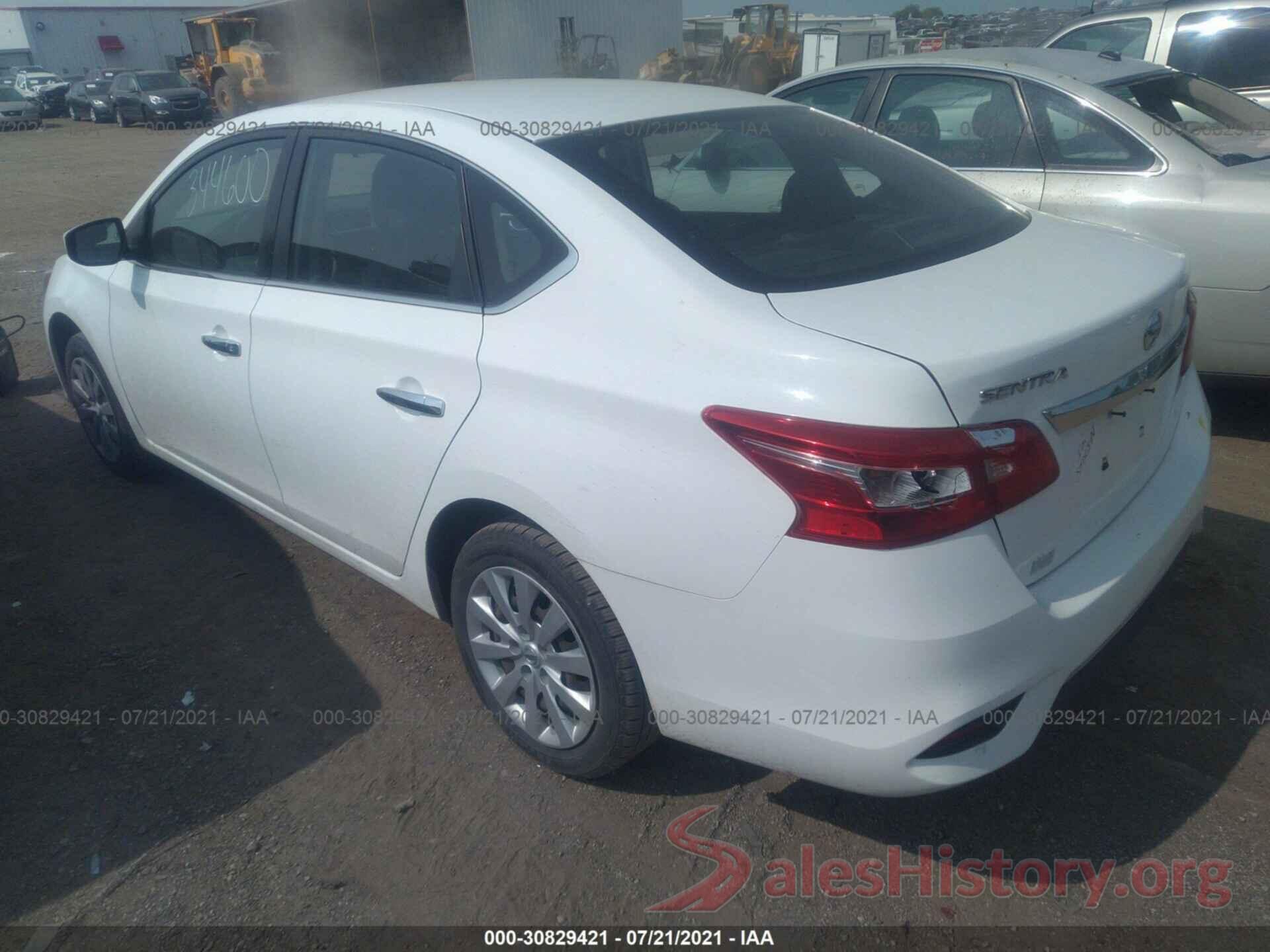 3N1AB7AP8GY275573 2016 NISSAN SENTRA