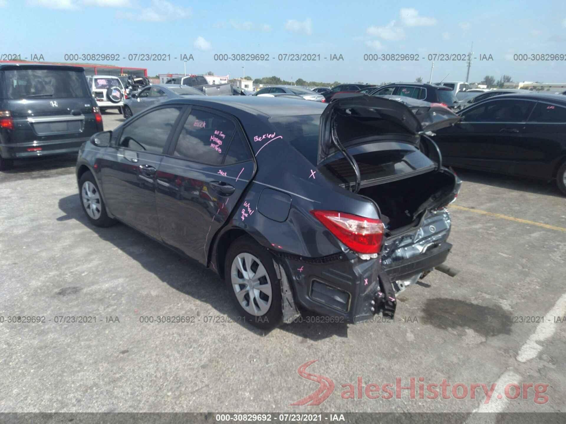 2T1BURHE3KC209100 2019 TOYOTA COROLLA