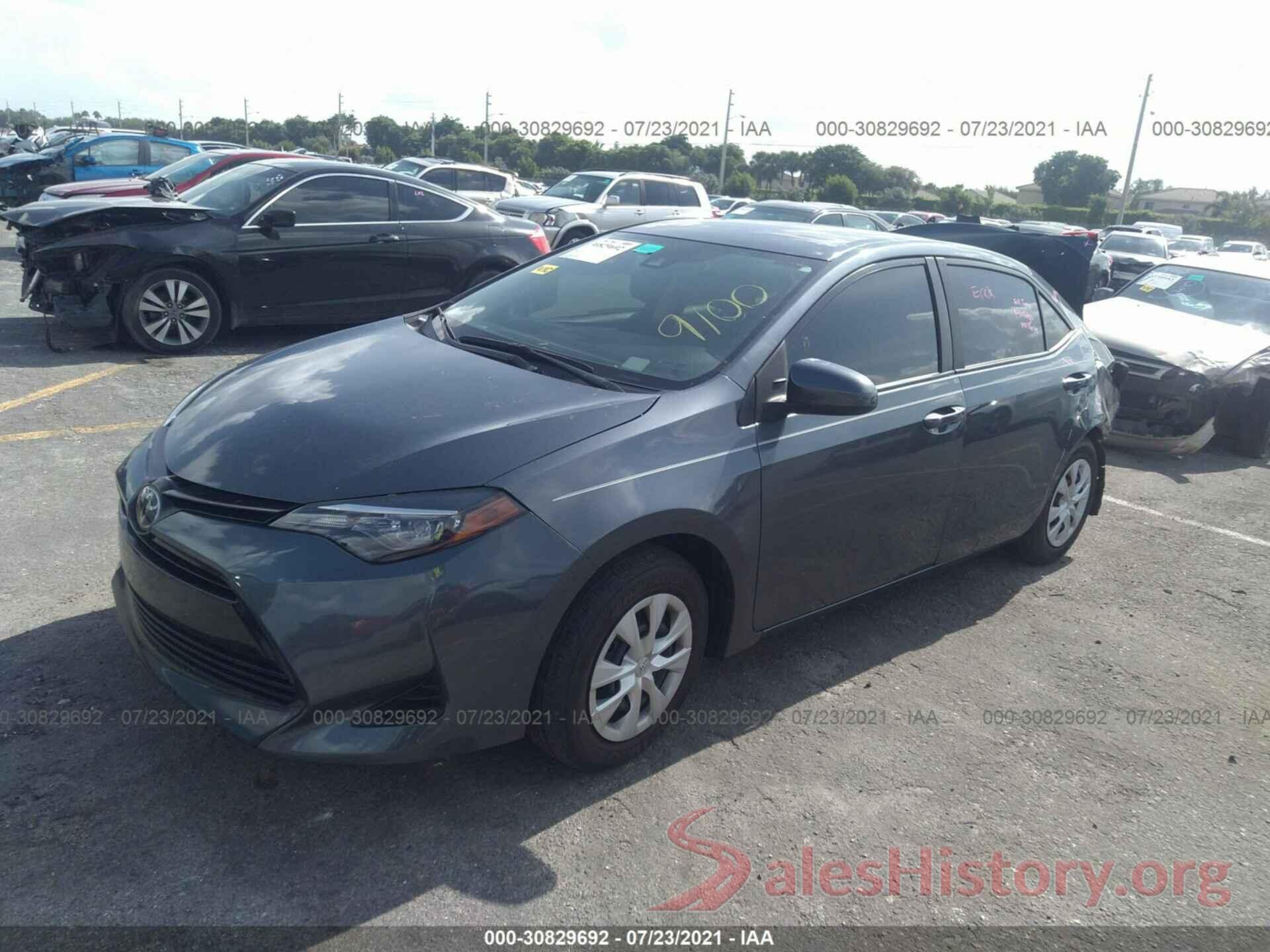 2T1BURHE3KC209100 2019 TOYOTA COROLLA