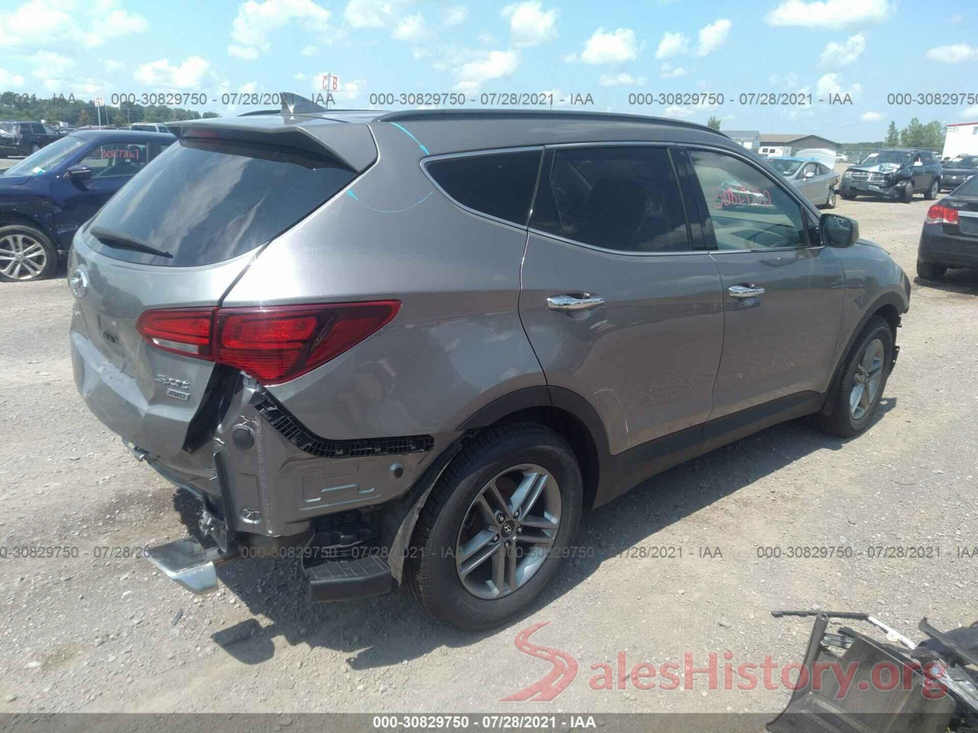 5XYZUDLB0HG421402 2017 HYUNDAI SANTA FE SPORT