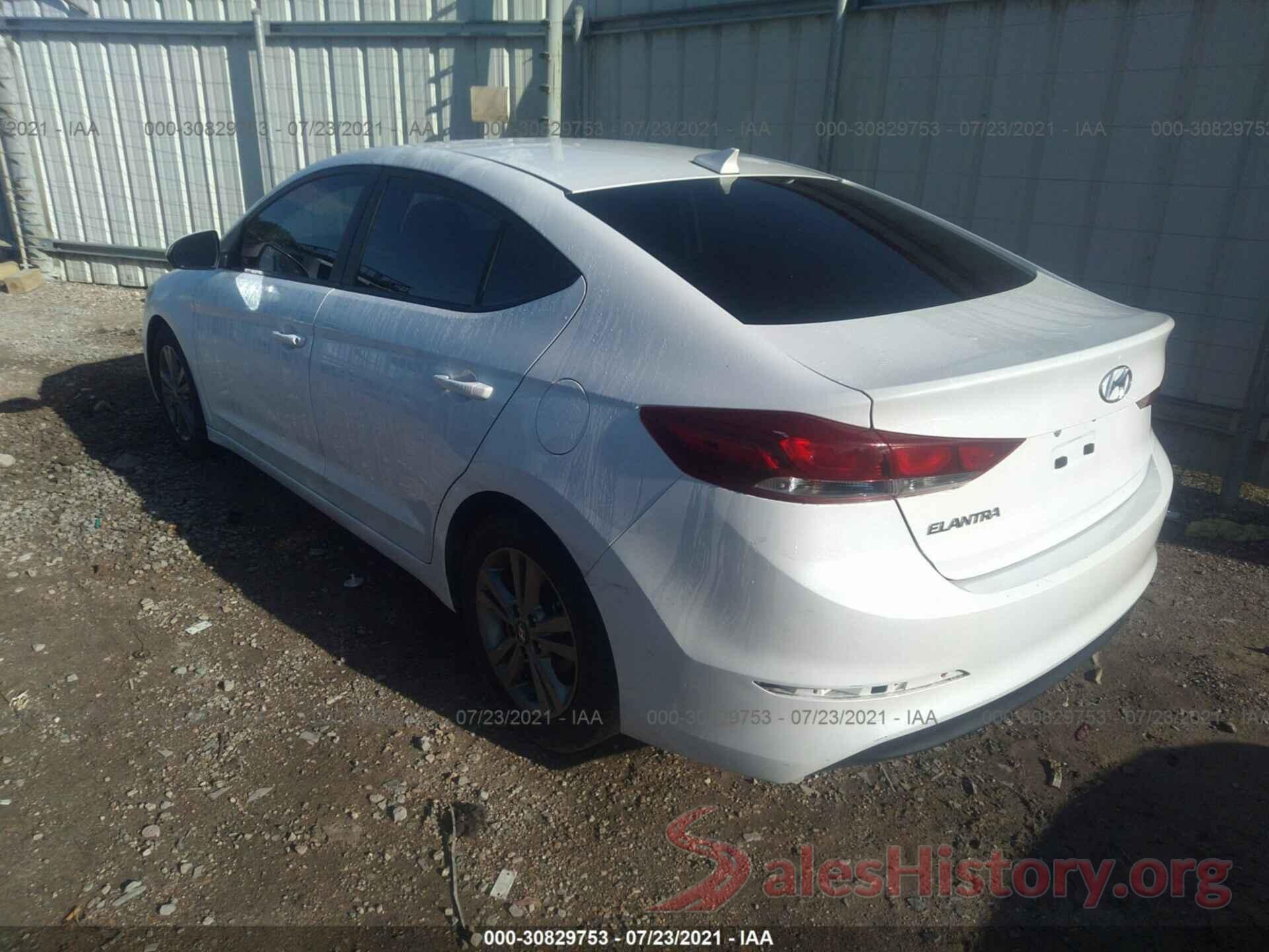 5NPD84LF7JH302326 2018 HYUNDAI ELANTRA