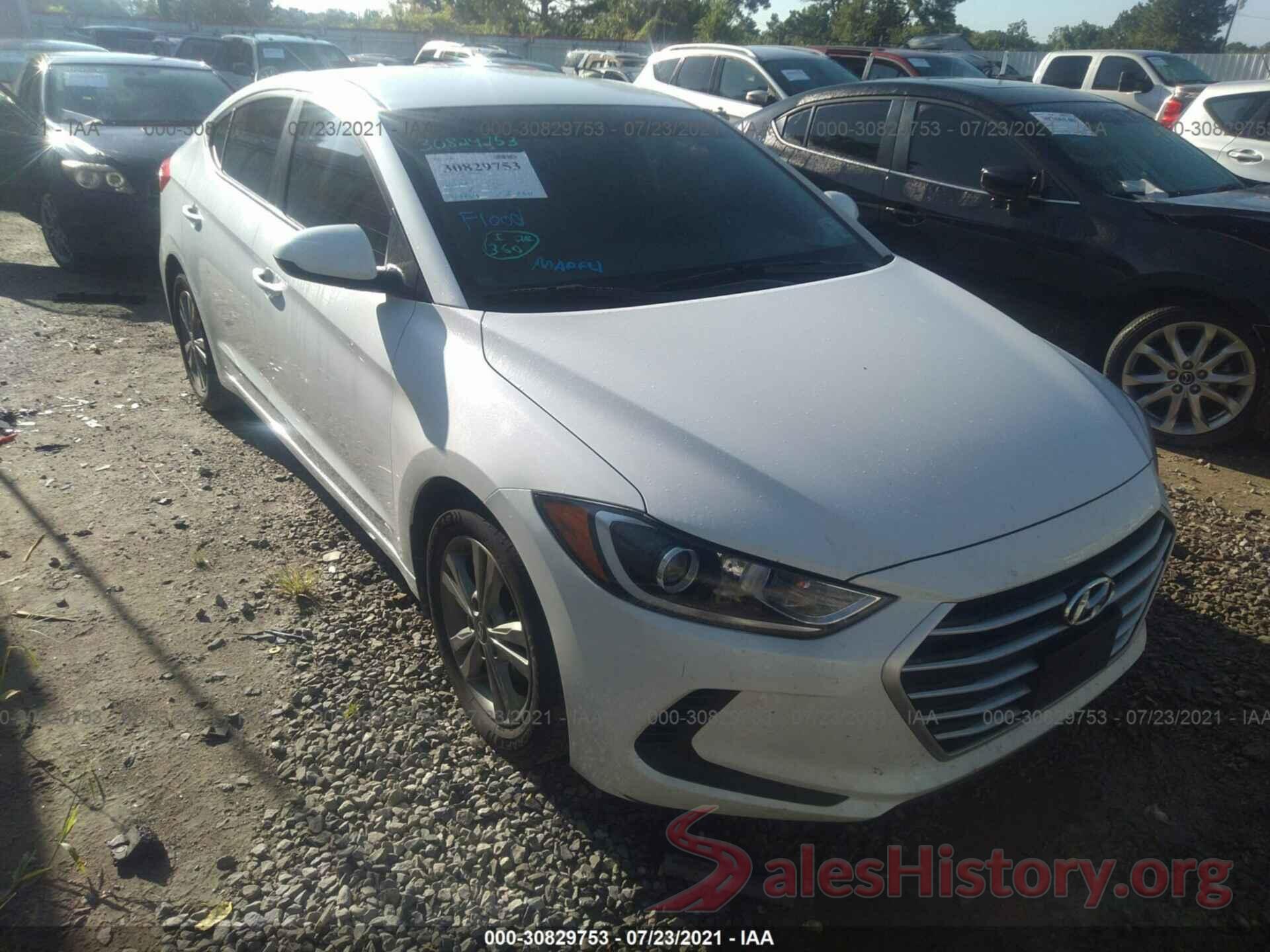 5NPD84LF7JH302326 2018 HYUNDAI ELANTRA