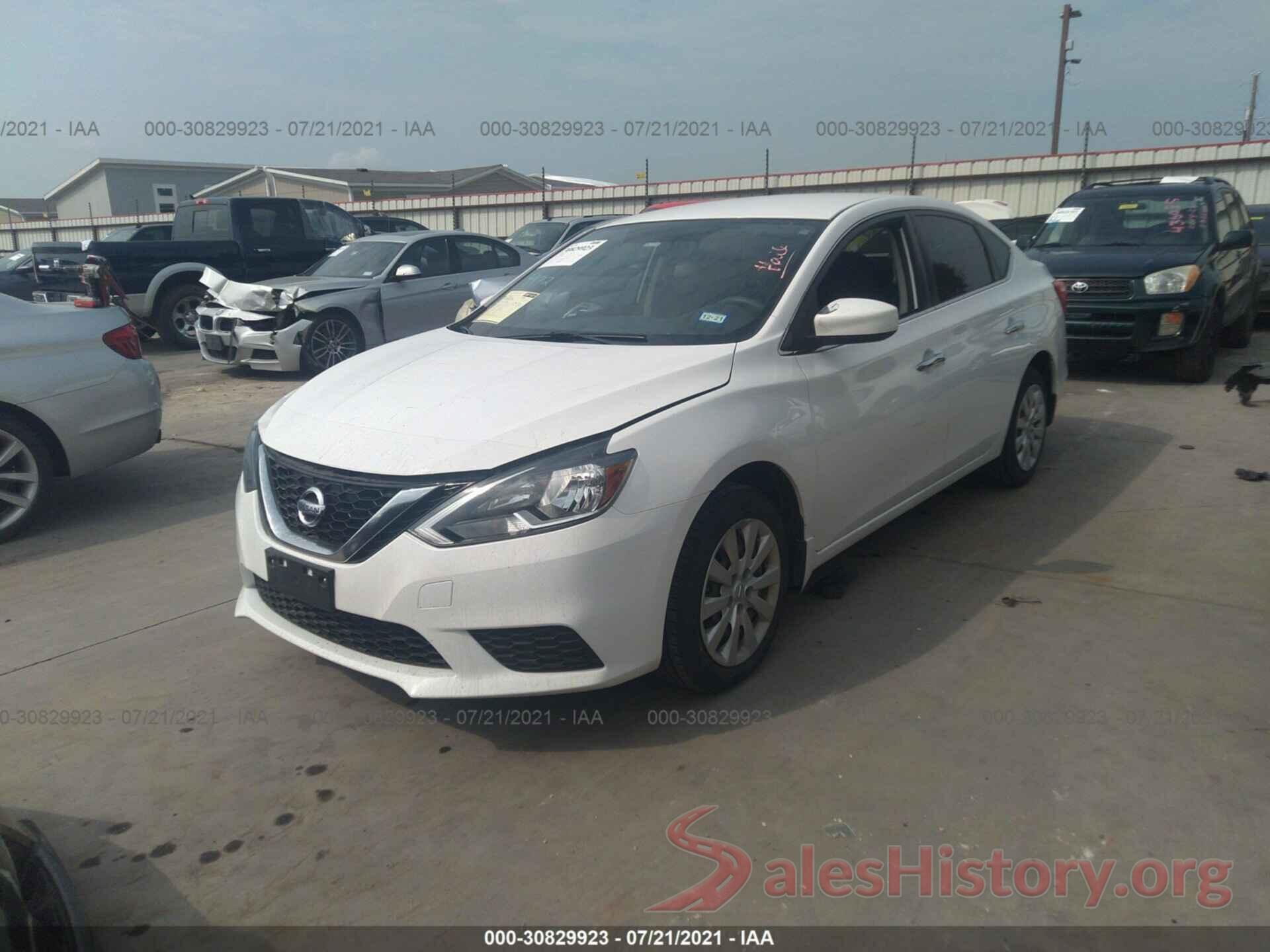 3N1AB7AP1HY381431 2017 NISSAN SENTRA