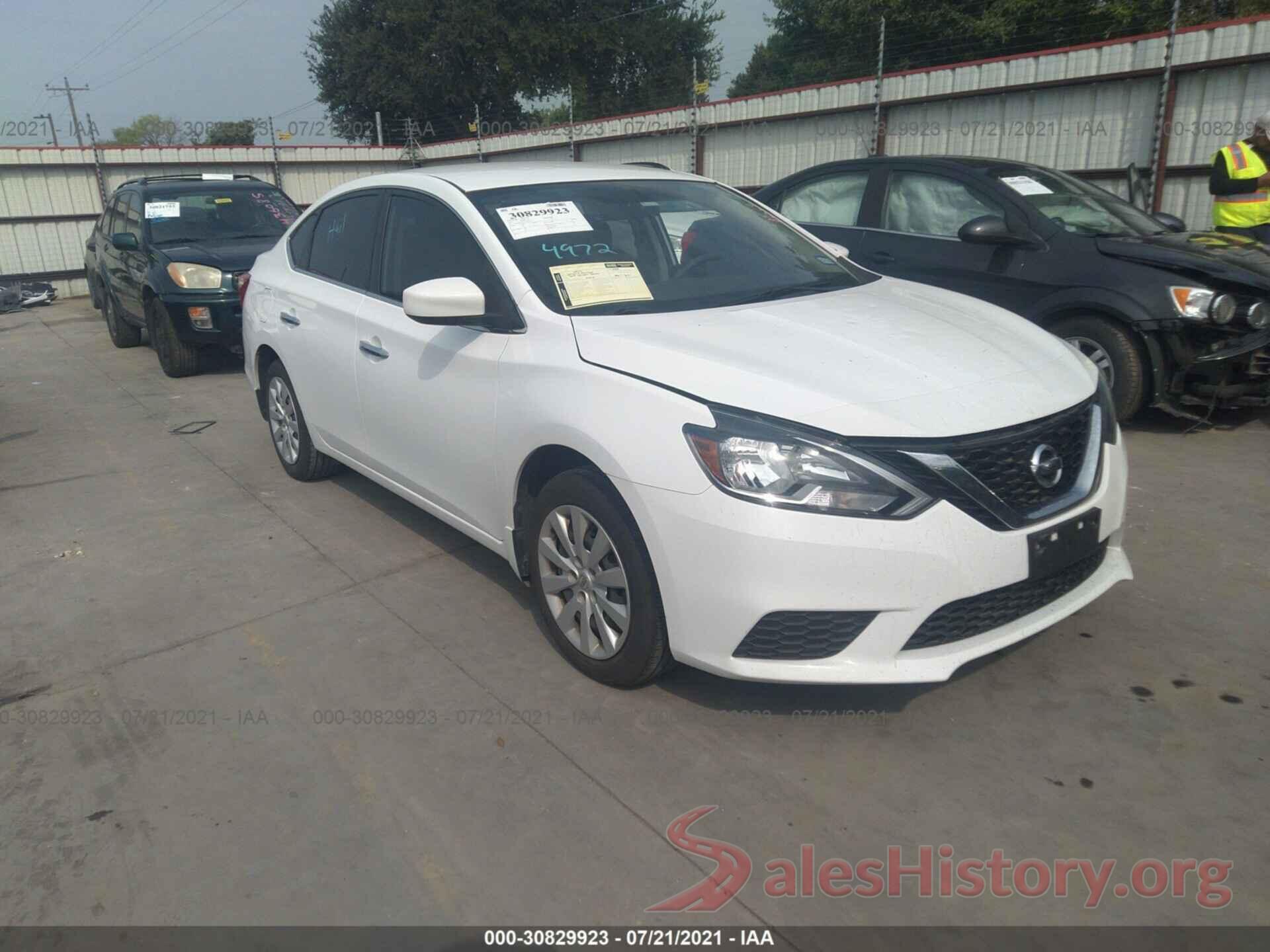 3N1AB7AP1HY381431 2017 NISSAN SENTRA