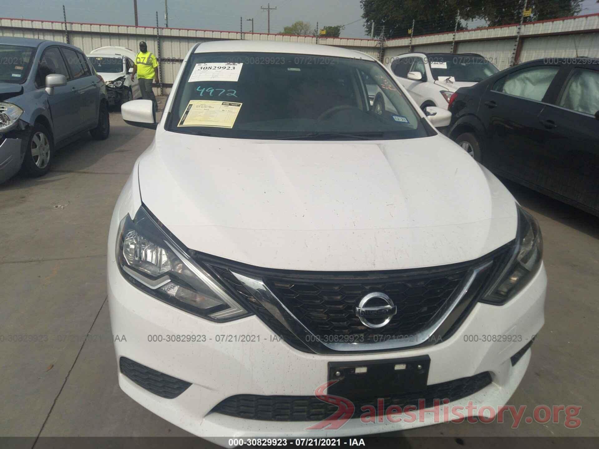 3N1AB7AP1HY381431 2017 NISSAN SENTRA