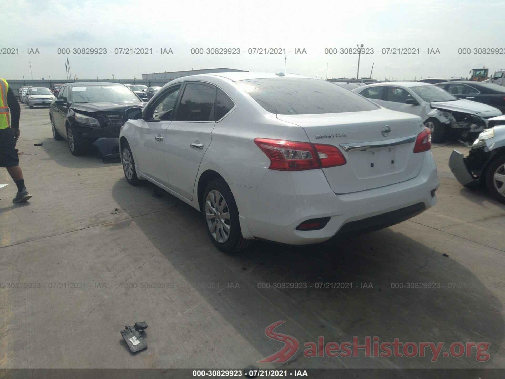 3N1AB7AP1HY381431 2017 NISSAN SENTRA