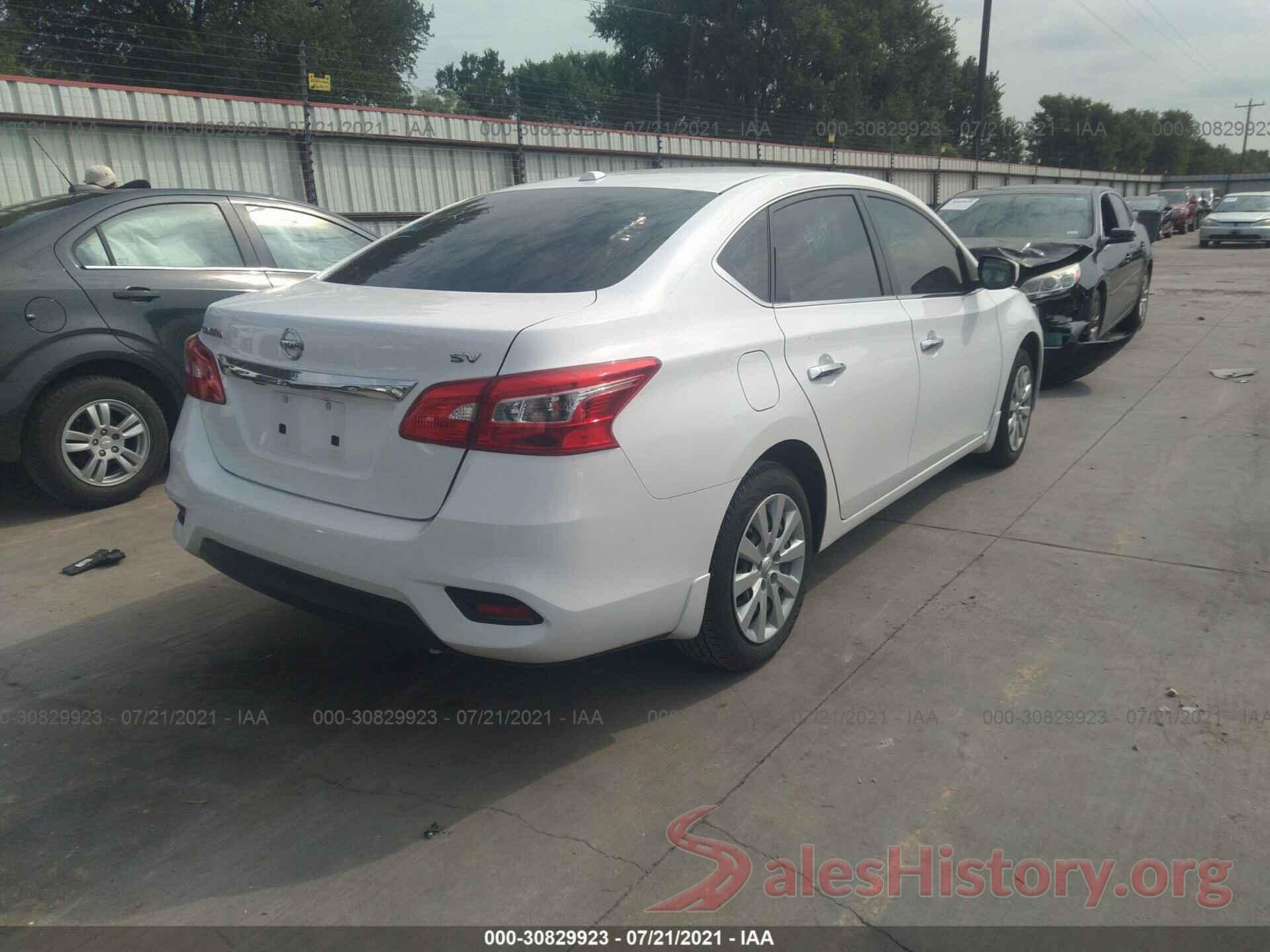 3N1AB7AP1HY381431 2017 NISSAN SENTRA