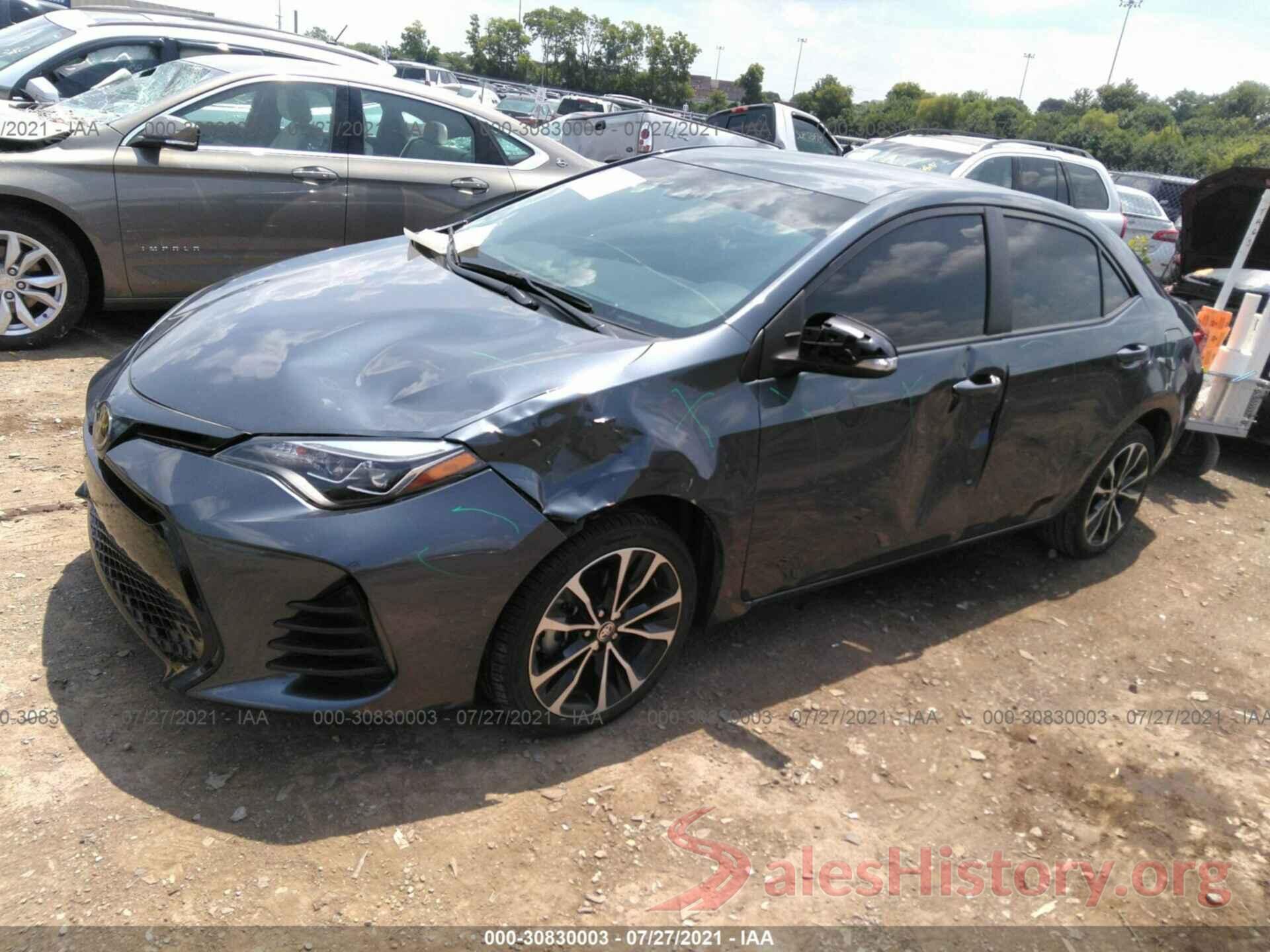 5YFBURHE1KP891698 2019 TOYOTA COROLLA