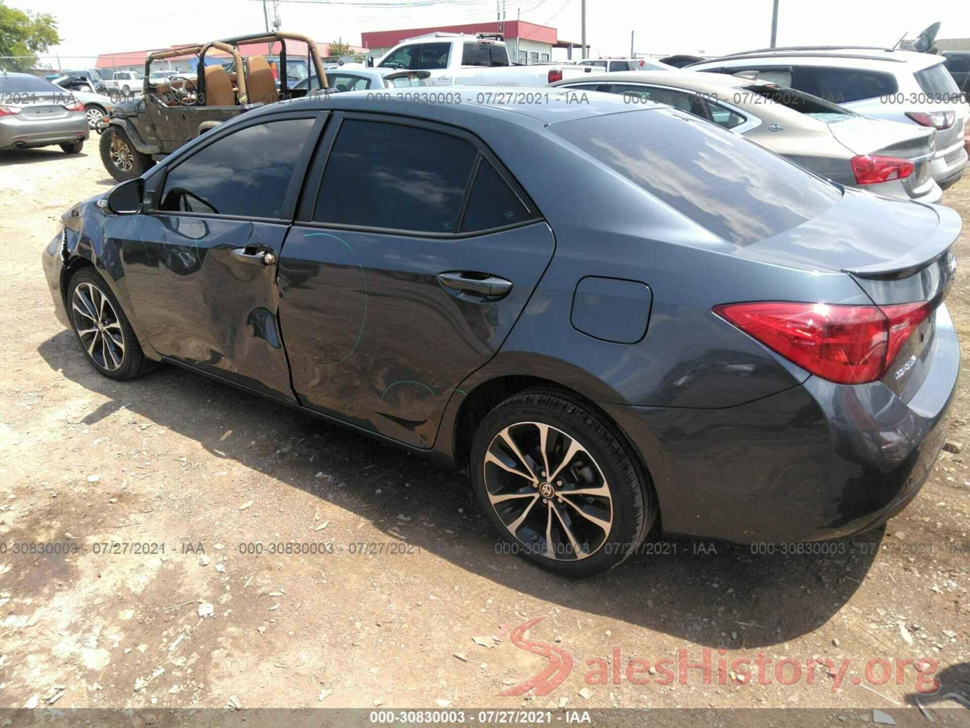 5YFBURHE1KP891698 2019 TOYOTA COROLLA