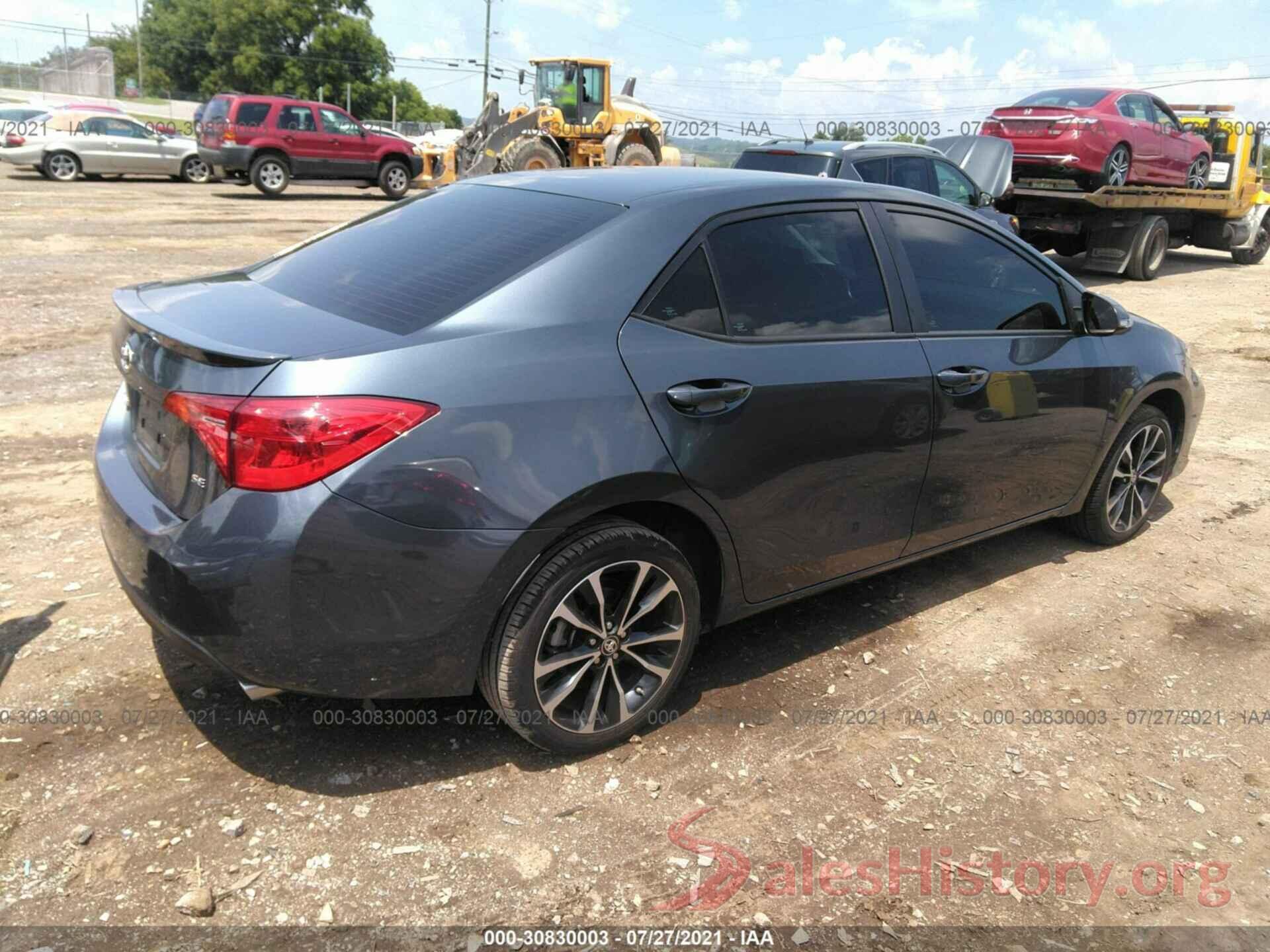 5YFBURHE1KP891698 2019 TOYOTA COROLLA