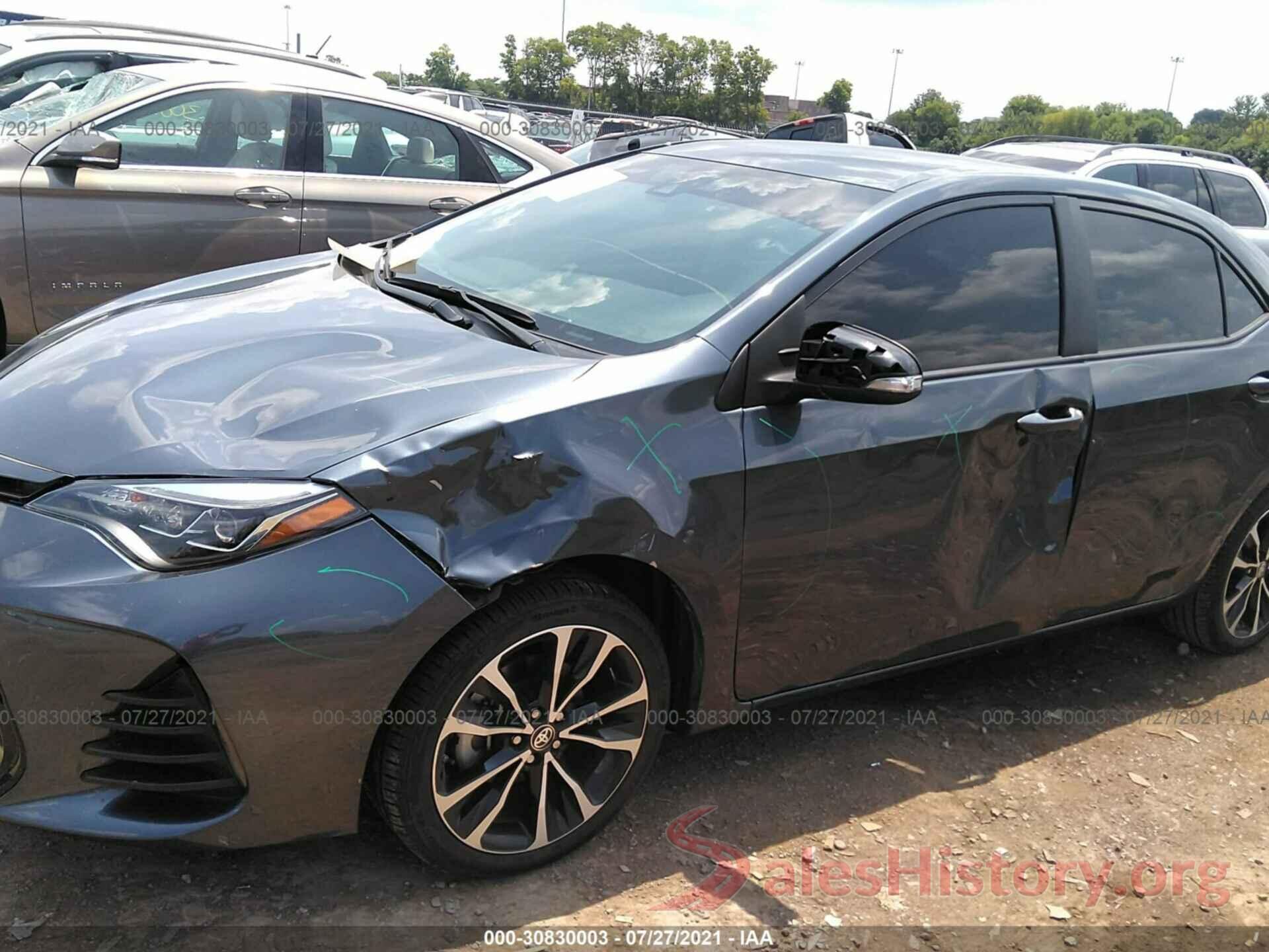 5YFBURHE1KP891698 2019 TOYOTA COROLLA