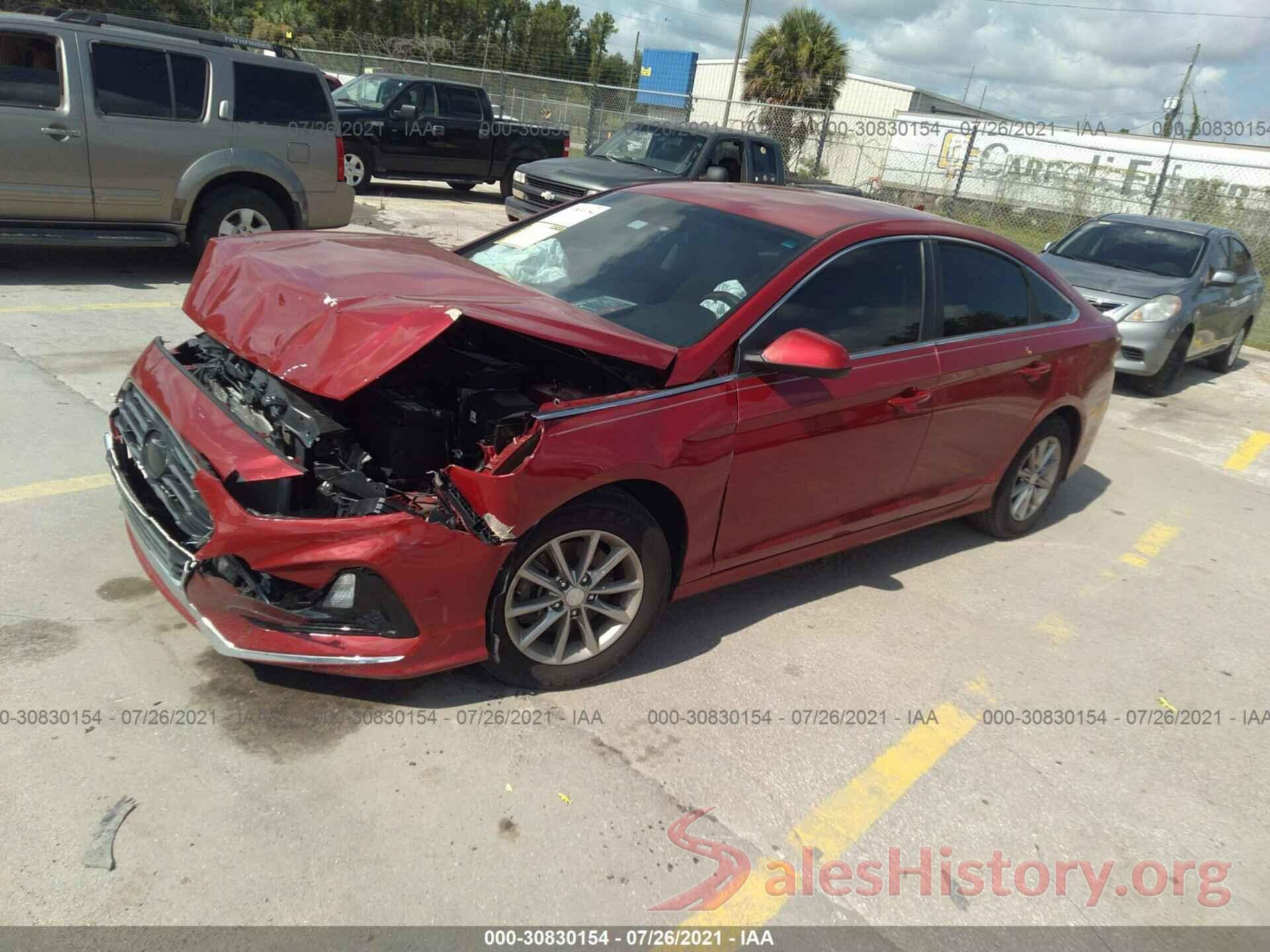 5NPE24AF0JH616022 2018 HYUNDAI SONATA