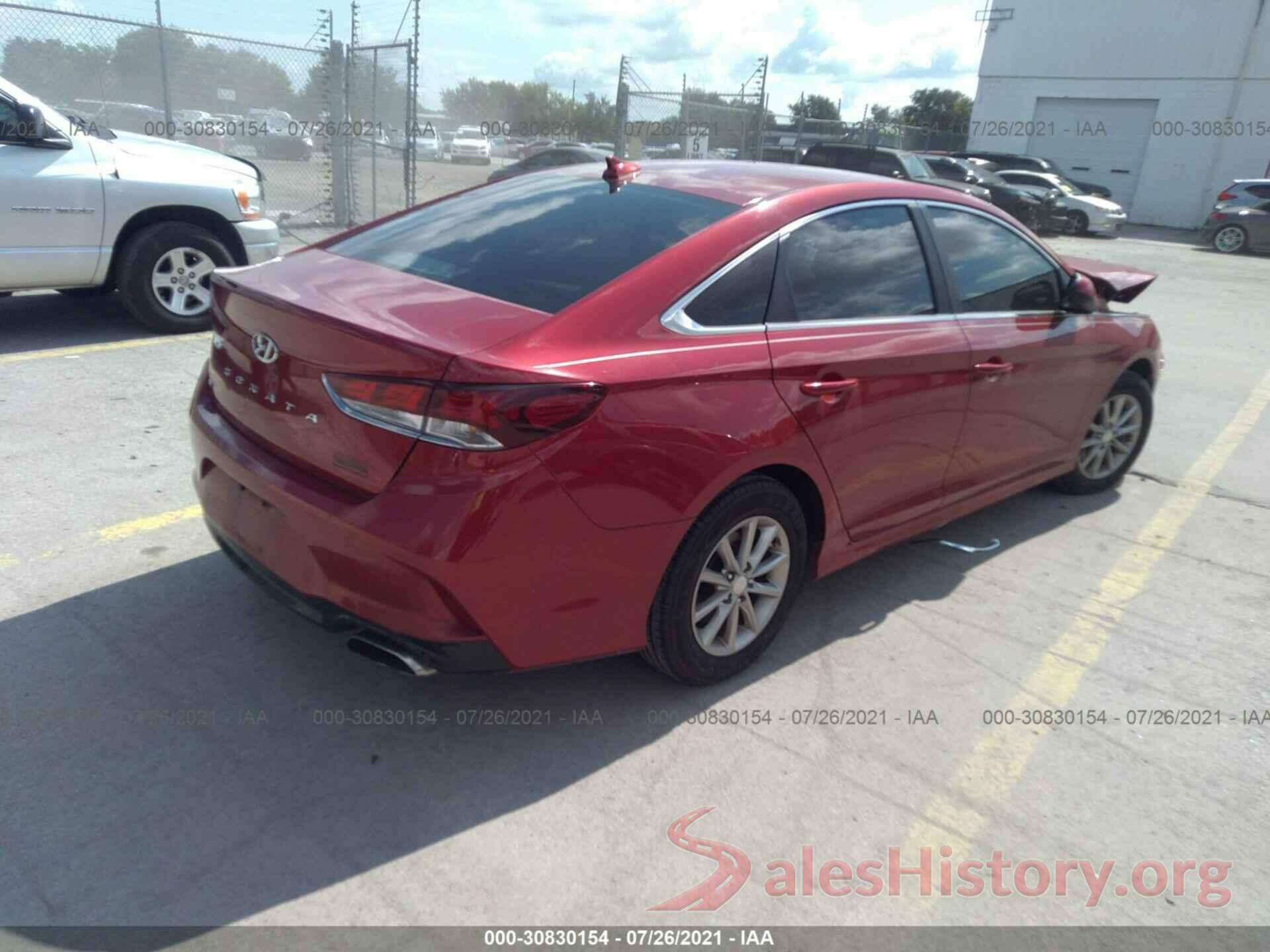 5NPE24AF0JH616022 2018 HYUNDAI SONATA