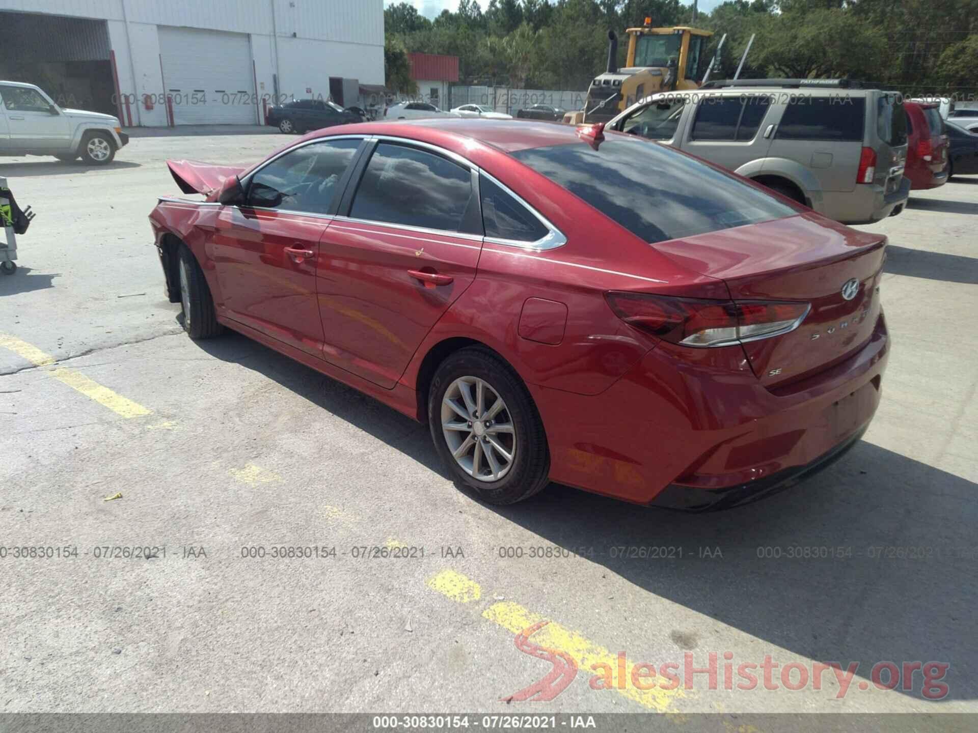 5NPE24AF0JH616022 2018 HYUNDAI SONATA