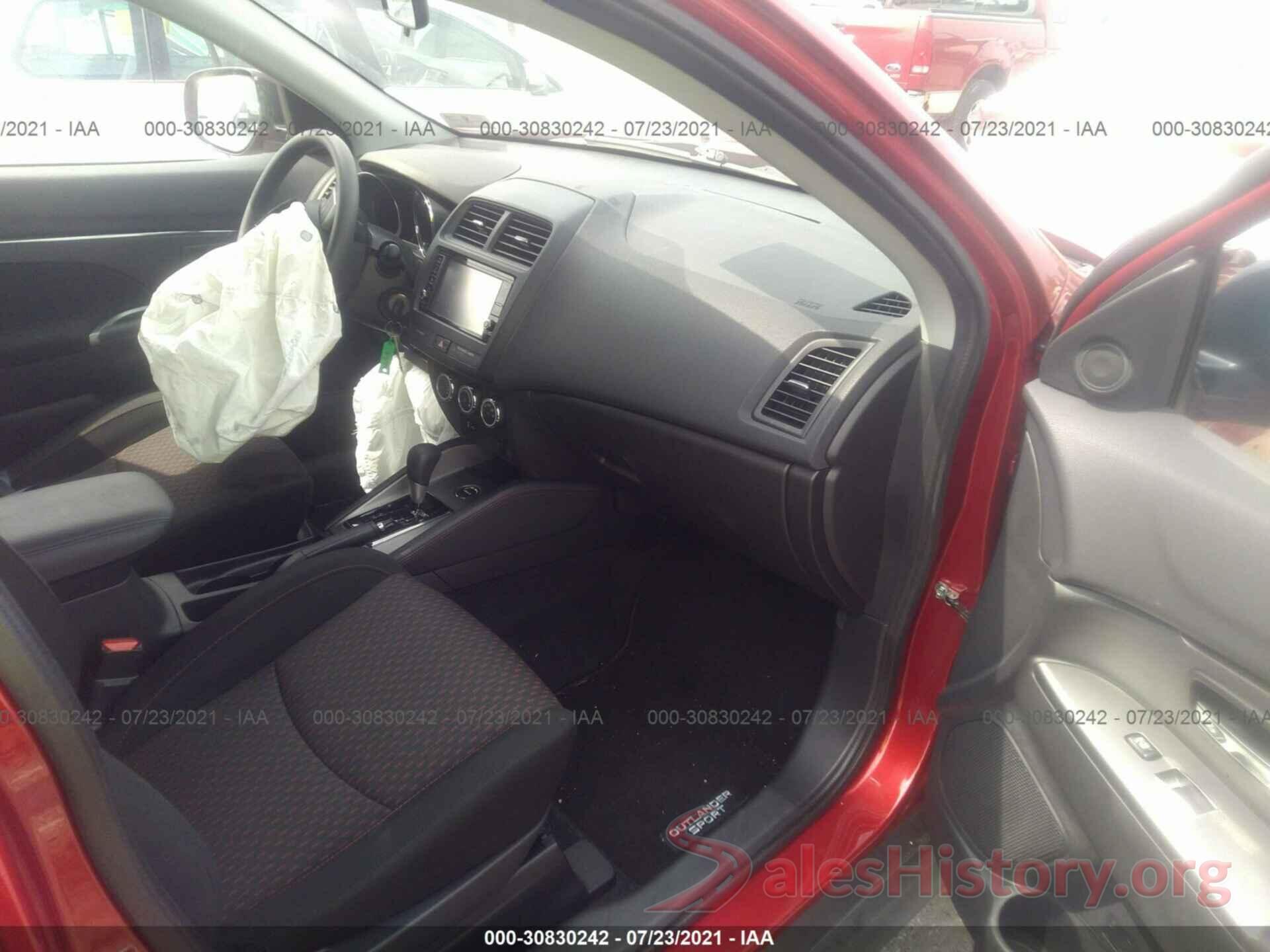 JA4AR3AUXKU008481 2019 MITSUBISHI OUTLANDER SPORT