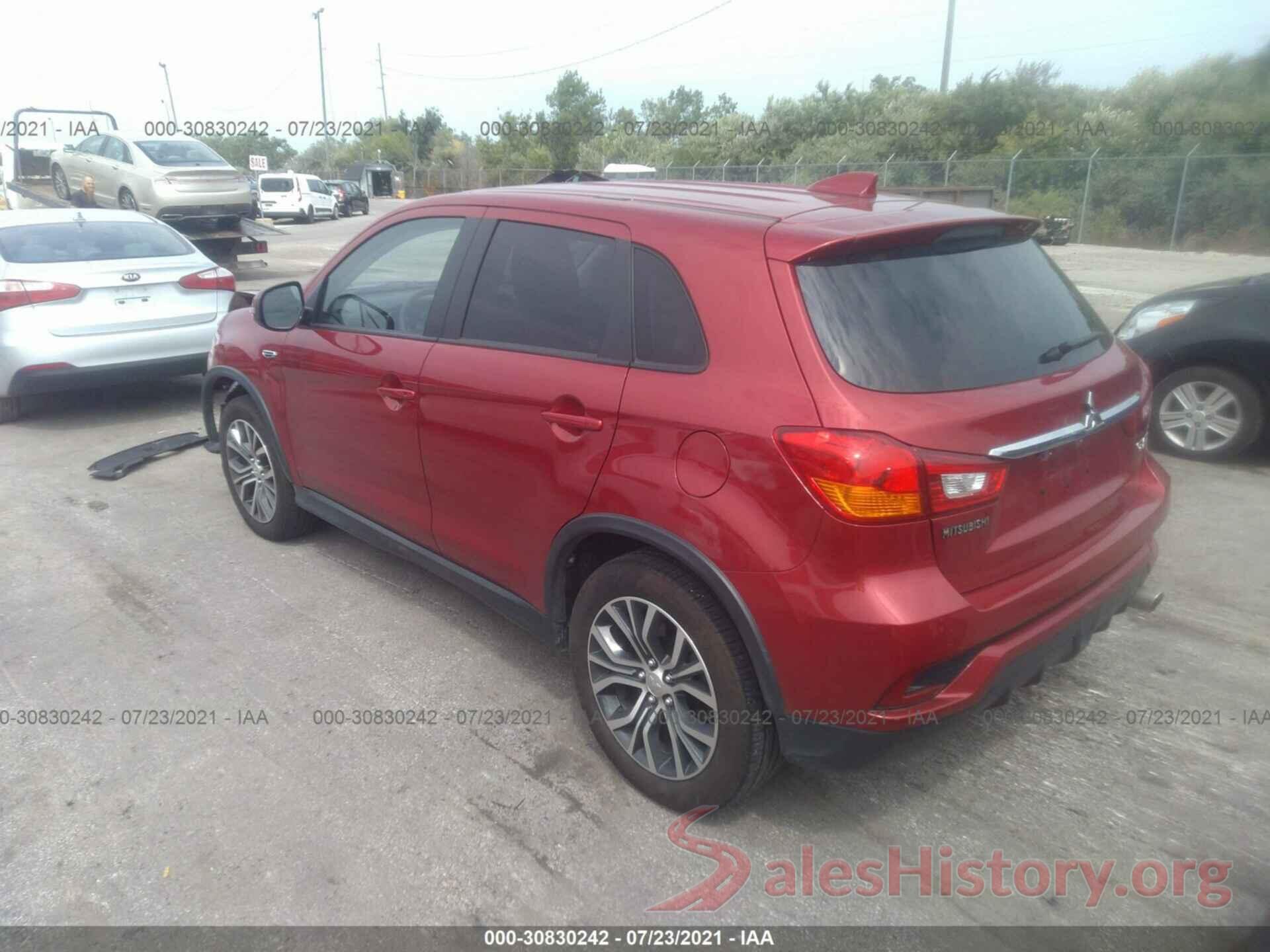 JA4AR3AUXKU008481 2019 MITSUBISHI OUTLANDER SPORT