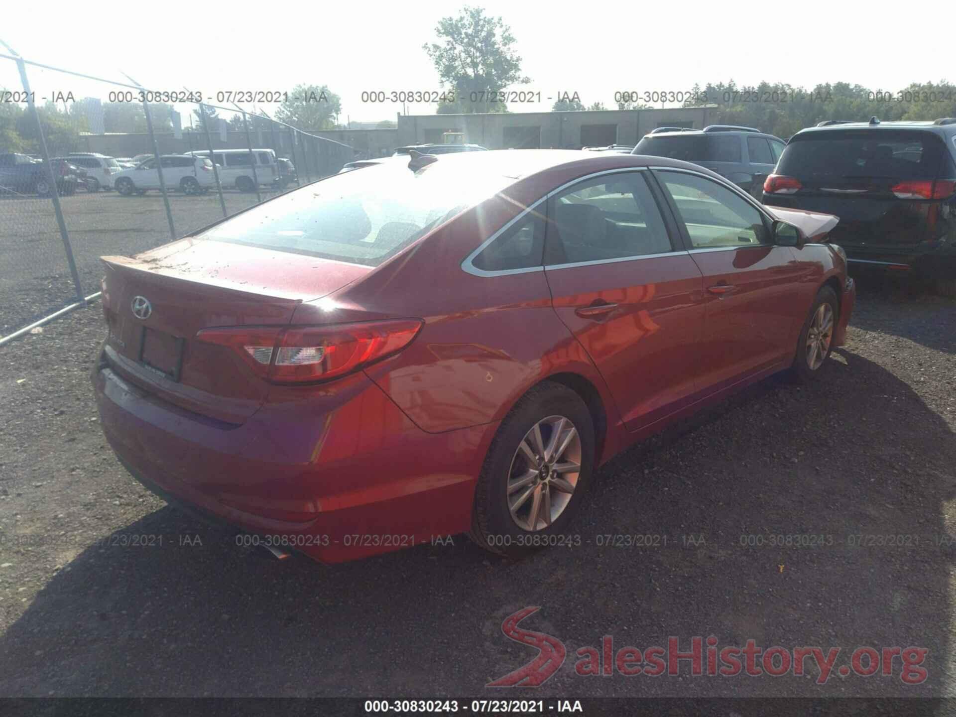 5NPE24AF1HH533144 2017 HYUNDAI SONATA