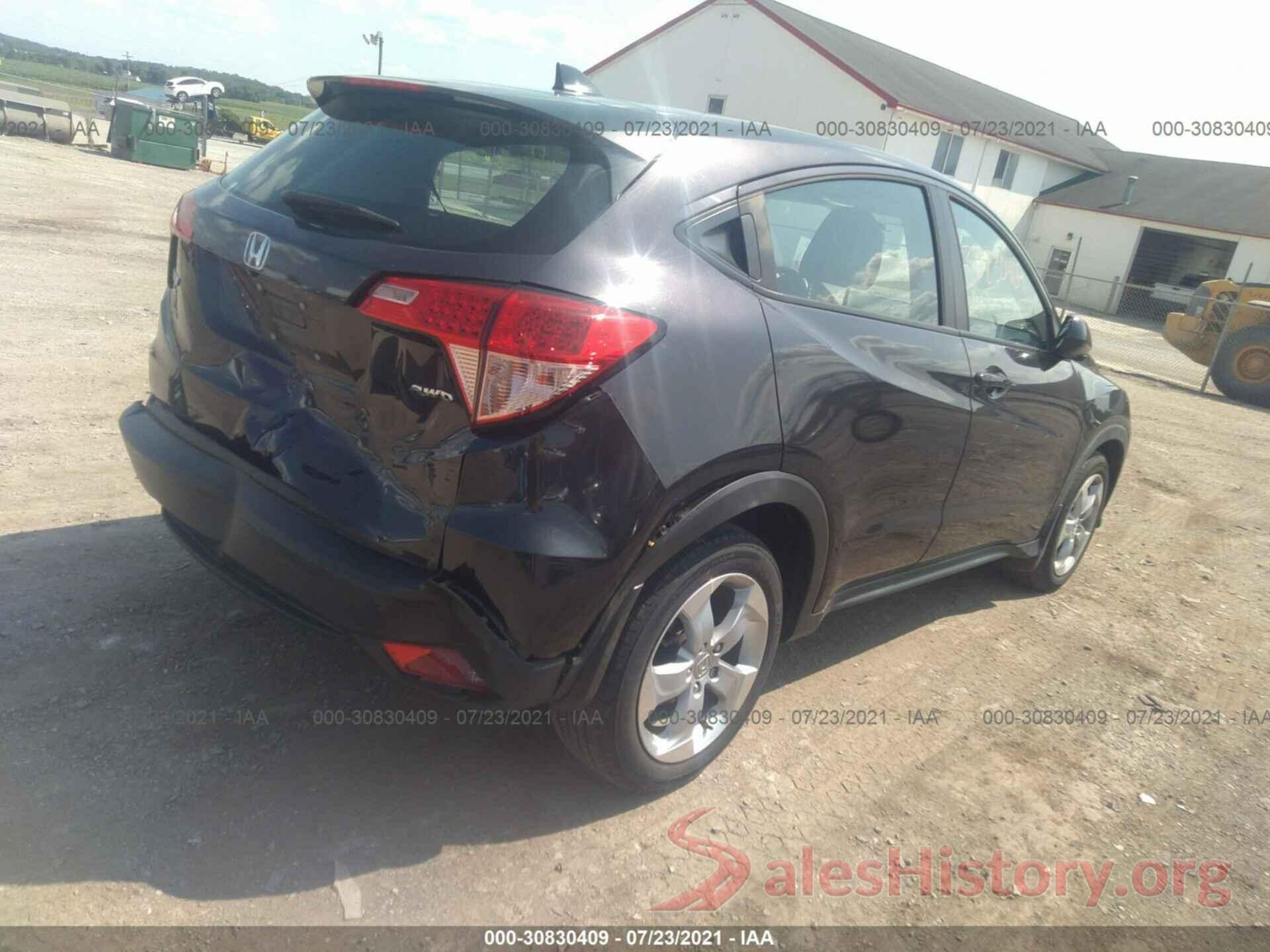 3CZRU6H35GM732719 2016 HONDA HR-V