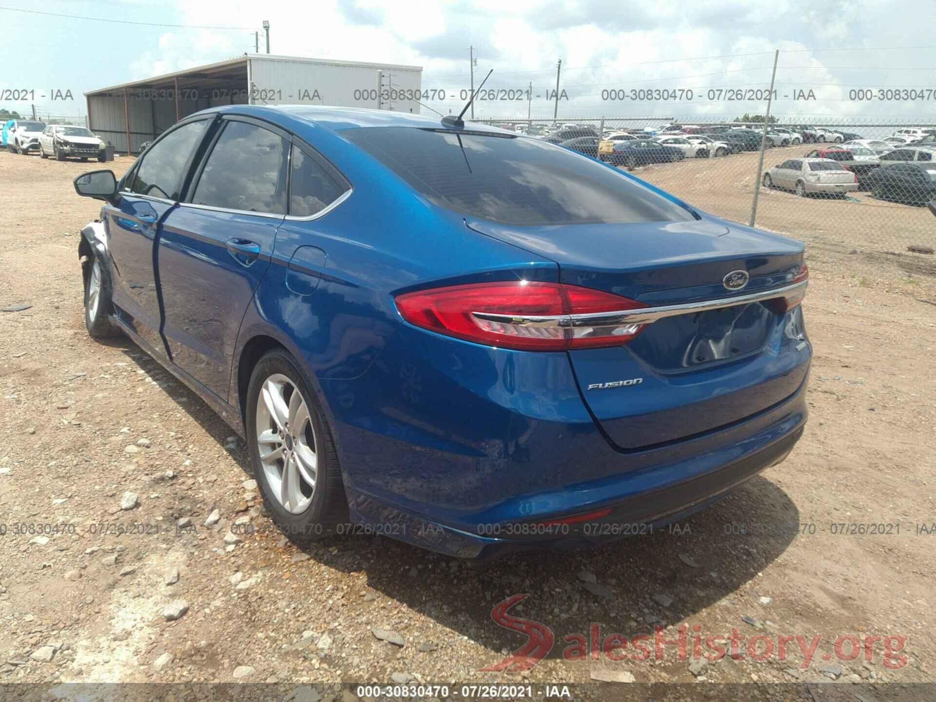 3FA6P0HD4JR223047 2018 FORD FUSION