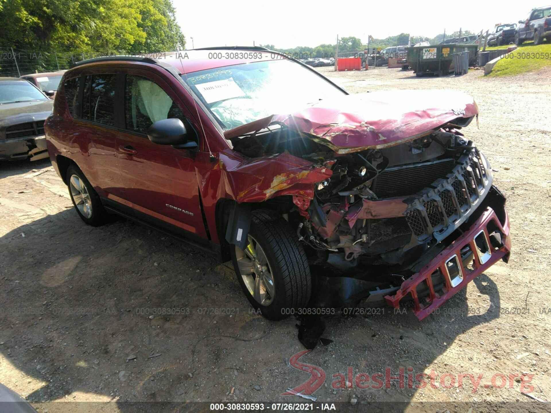 1C4NJCBA1HD148110 2017 JEEP COMPASS