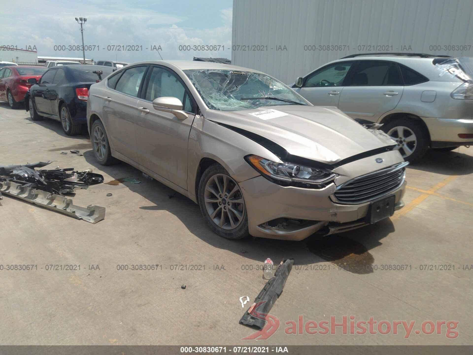 3FA6P0HD2HR311587 2017 FORD FUSION