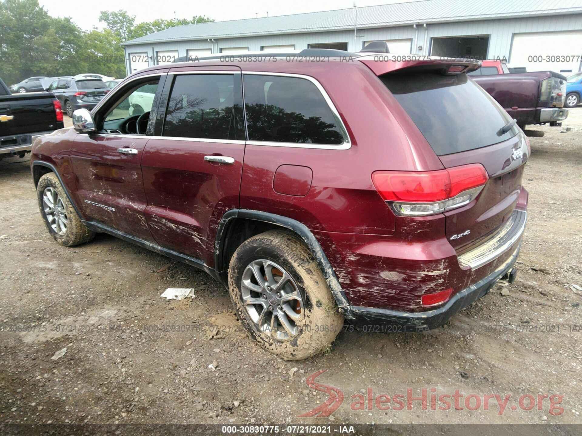 1C4RJFBG3GC357683 2016 JEEP GRAND CHEROKEE