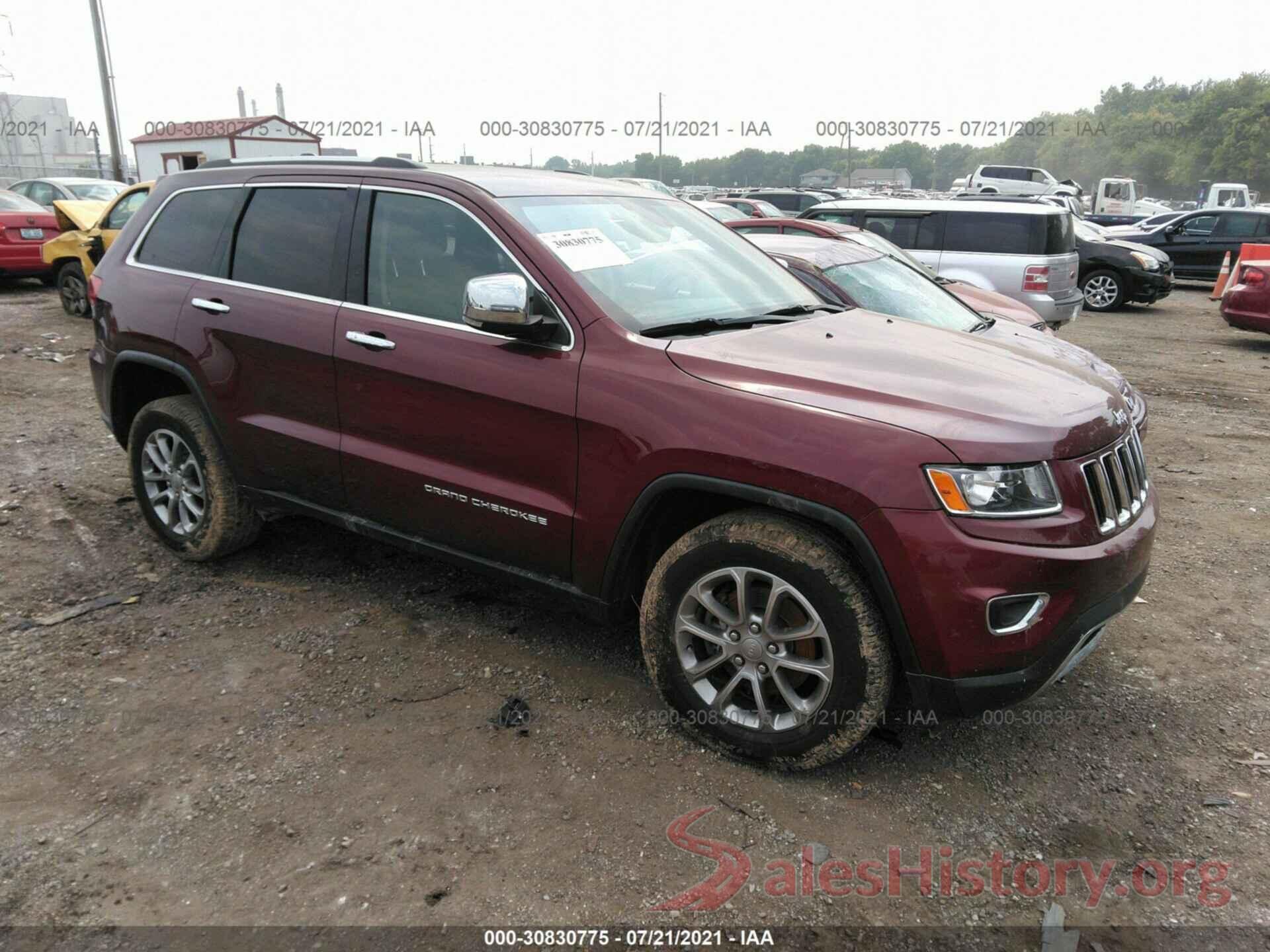 1C4RJFBG3GC357683 2016 JEEP GRAND CHEROKEE