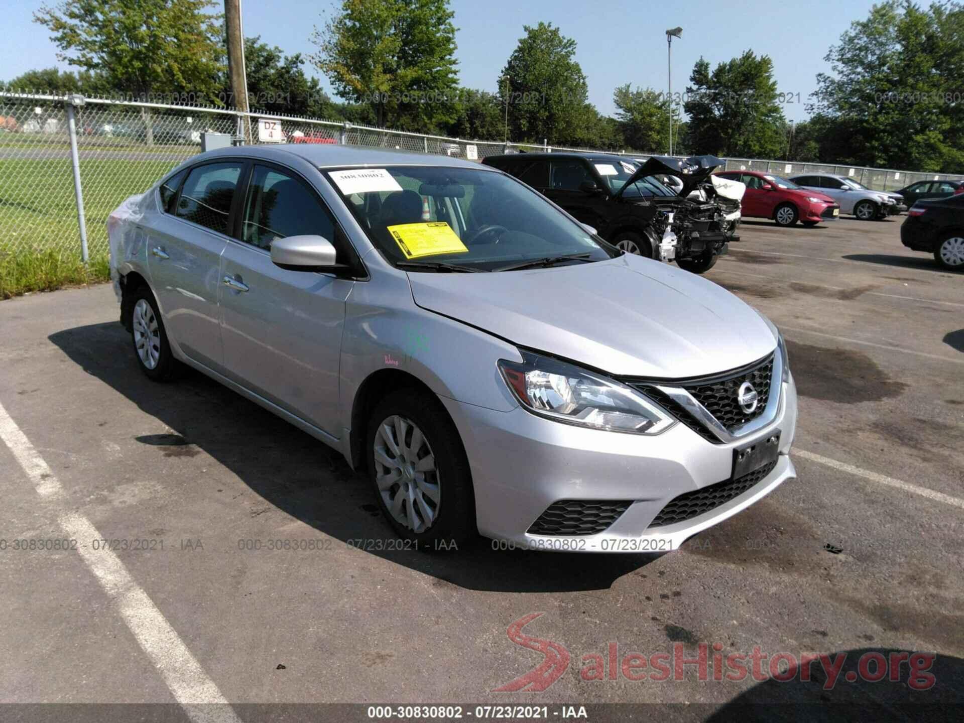 3N1AB7AP0HY235134 2017 NISSAN SENTRA