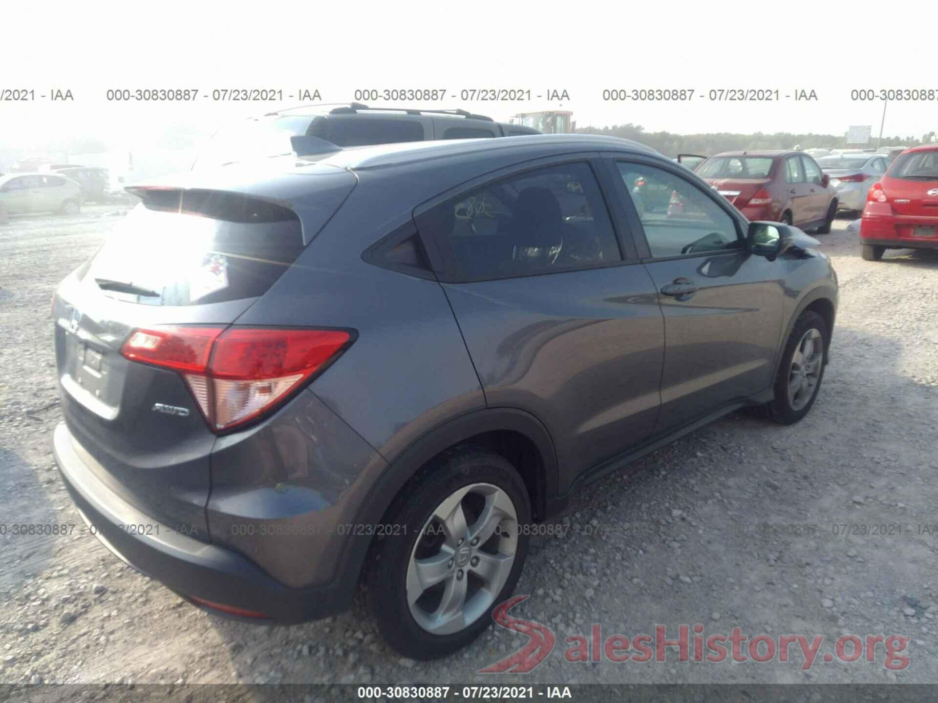 3CZRU6H79GM725887 2016 HONDA HR-V