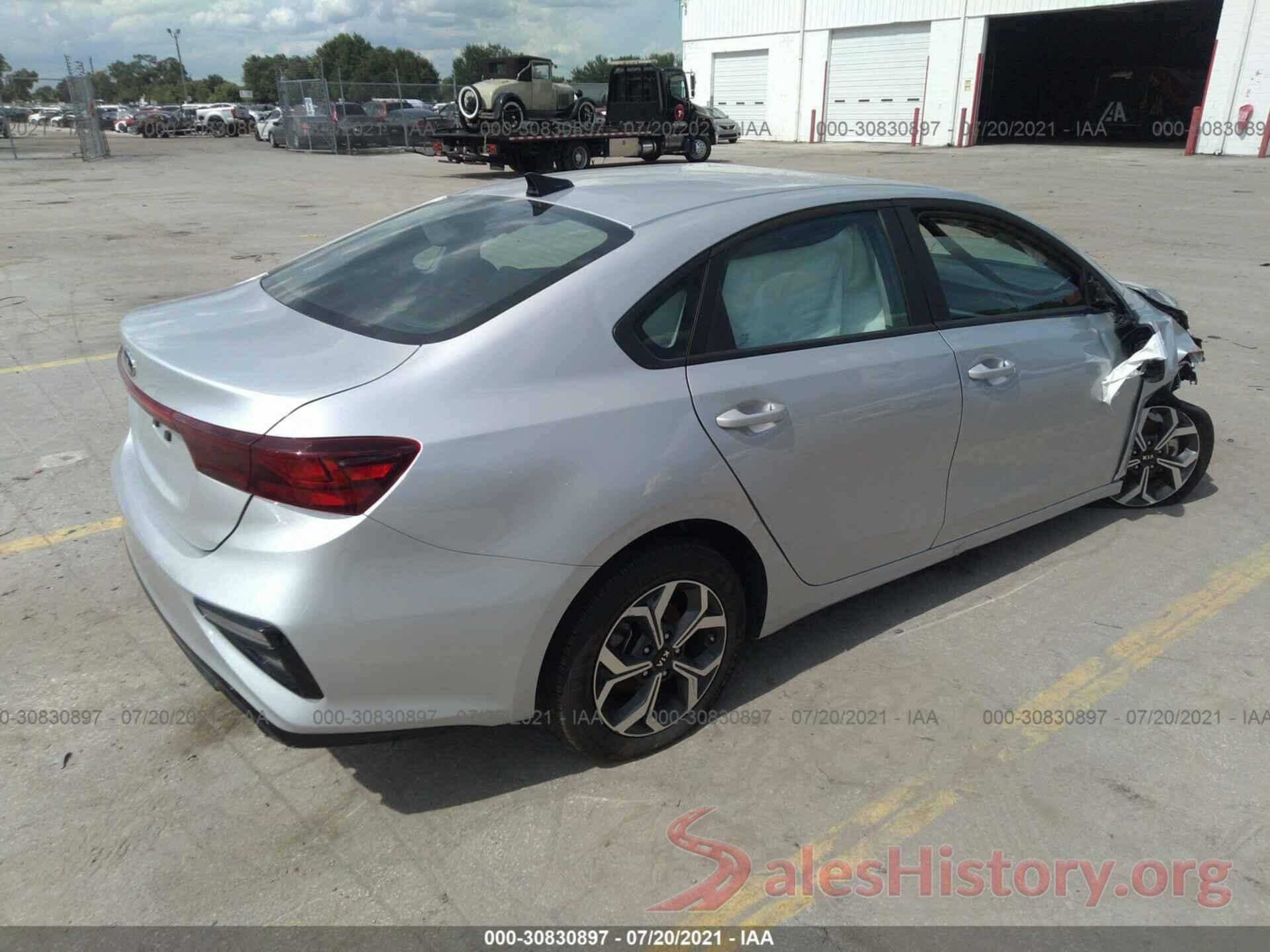 3KPF24AD7ME283166 2021 KIA FORTE