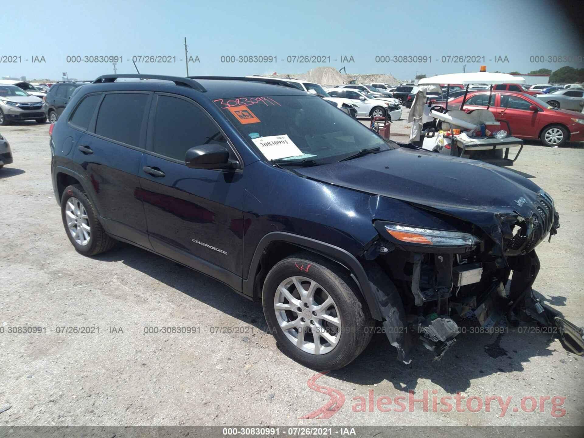 1C4PJLAB0GW260077 2016 JEEP CHEROKEE