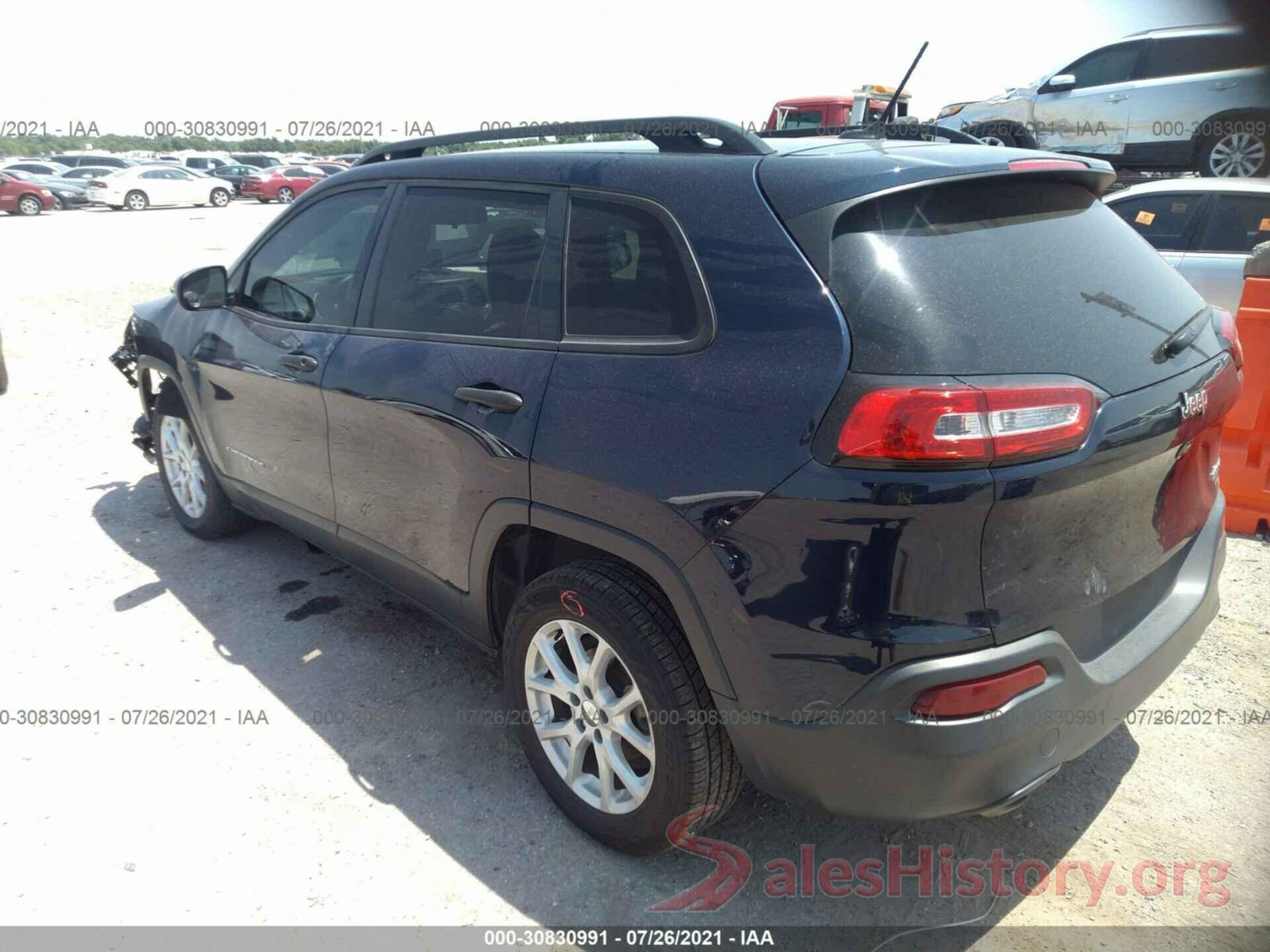 1C4PJLAB0GW260077 2016 JEEP CHEROKEE